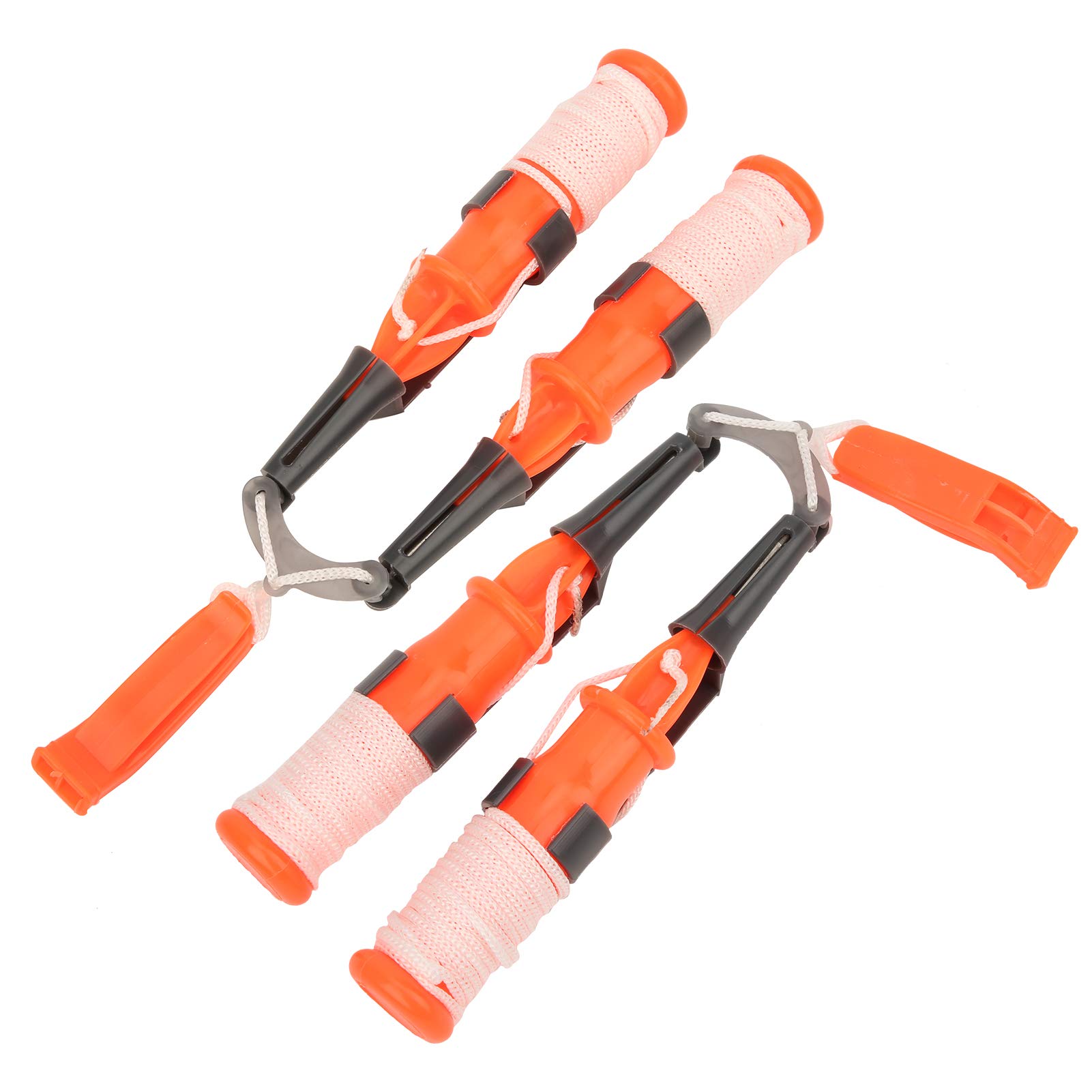 Sazao Ice Fishing Hammer Set - 2 Pack Portable 7.1 Inch Plastic Ice Hammers for Anglers - Perfect for Ice Fishing, Winter Outdoor Activities & Camping Gear
