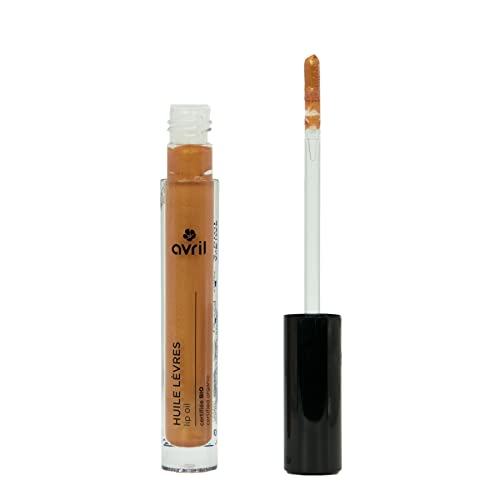 Avril Organic Kumquat Lip Oil 0.12 fl oz - Hydrating & Nourishing Lip Treatment for Dry Lips - Perfect for Winter Care, Daily Moisturizing & Makeup Prep