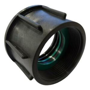 60mm x 50mm IBC to BSP Thread Adapter - Heavy Duty Brass Conversion Fitting for Industrial Fluid Transfer Systems