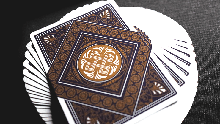 Premium Theos Playing Cards - Purple Deck for Magic Tricks, Poker, and Card Games | Ideal for Professional Magicians, Poker Players, and Game Nights