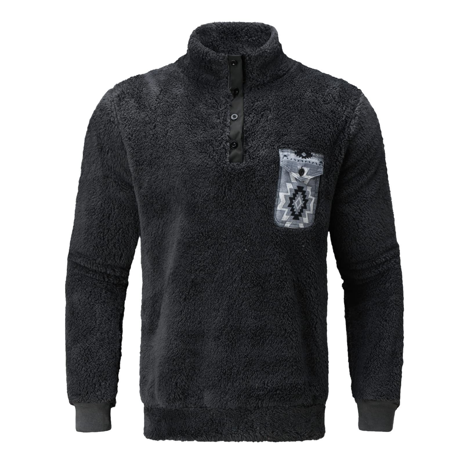 Men's Striped Hooded Cardigan - Solid Color Stand-Up Collar Sweater Coat for Spring & Winter | Casual Wear, Office Outfits & Outdoor Activities