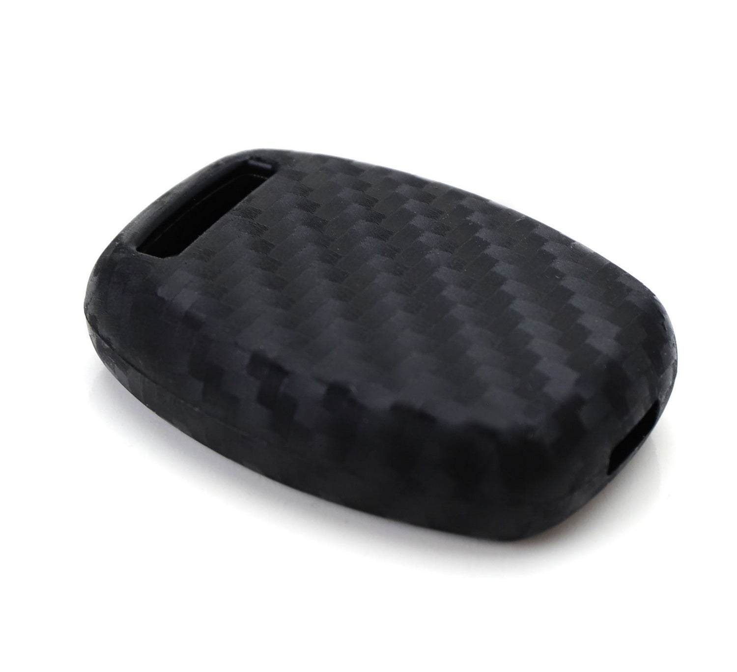 Premium Carbon Fiber Soft Silicone Key Fob Cover for Honda Accord Civic CRV CRZ FIT Insight - Durable & Stylish Car Key Protector for Everyday Use
