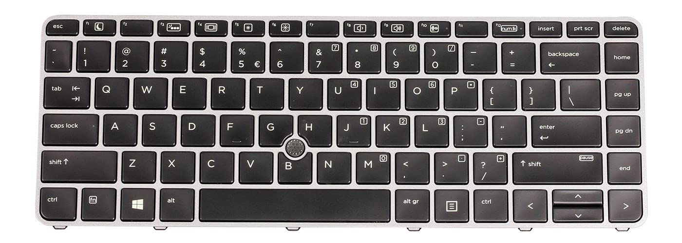 HP 836308-B31 Backlit Keyboard (NL) - Ergonomic USB Wired Keyboard with LED Backlight for Office, Gaming & Home Use