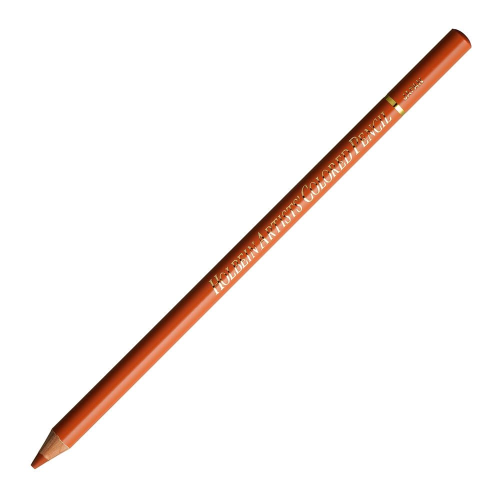 Holbein Artists' Colored Pencil - Burnt Sienna (OP057) | Professional Art Supplies for Drawing, Sketching & Coloring | Perfect for Artists, Students & Craft Enthusiasts
