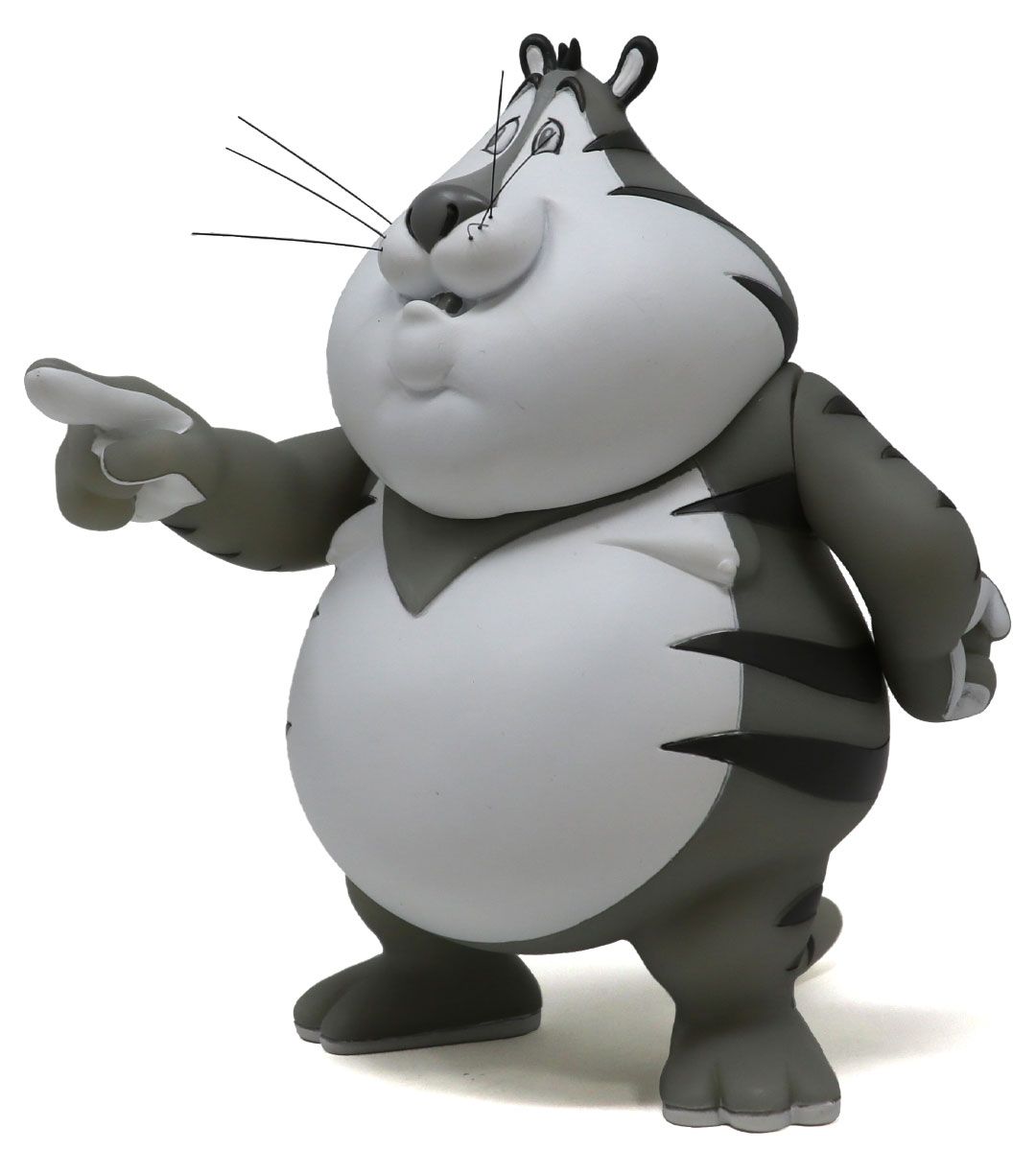 Fat Tony Monotone Art Print by Ron English – Pop Surrealism Wall Decor for Home & Office