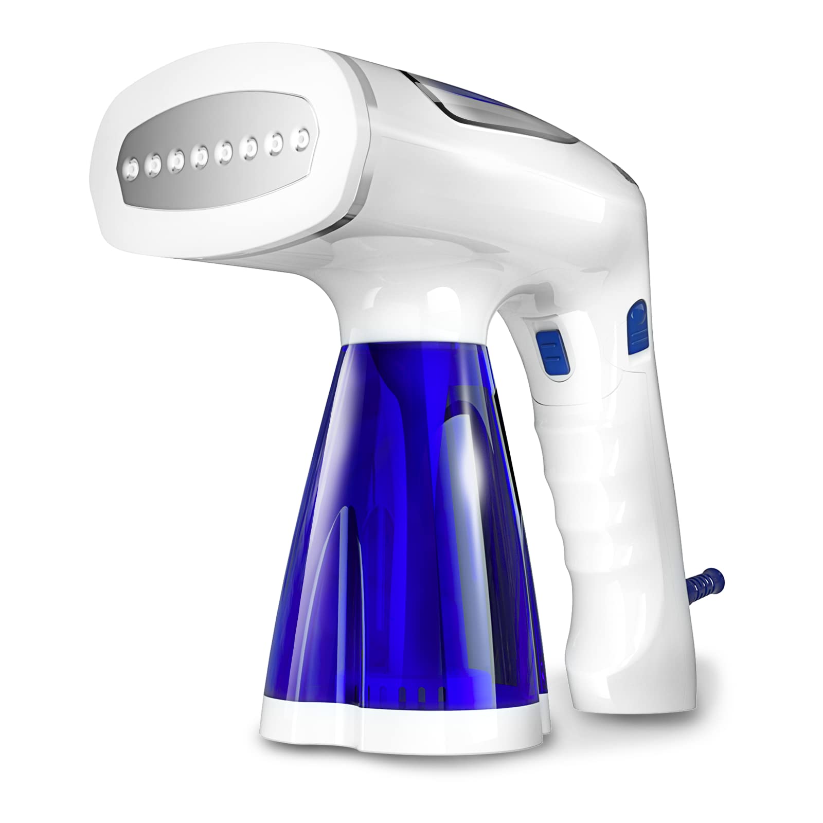 **Tekola 1600W Travel Garment Steamer - 250ml Large Water Tank, Fast Heat-Up, 3 Fabric Brushes & Wrinkle Remover - Perfect for Clothes, Suits, Dresses & Home/Office Use**