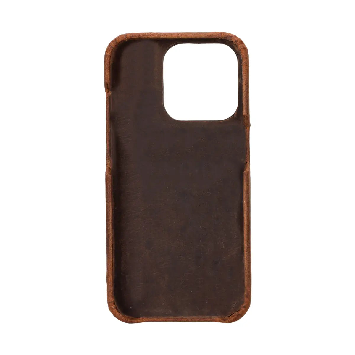 Premium Distressed Brown Leather iPhone 15 Pro Wallet Case - Slim Protective Cover with Card Slots | Perfect for Everyday Use, Travel & Business Meetings