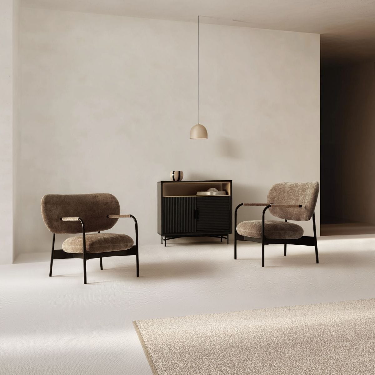 ELCHE OCCASIONAL CHAIR - Modern Accent Chair for Living Room, Bedroom & Office - Perfect for Reading Nook, Lounge Area or Guest Seating