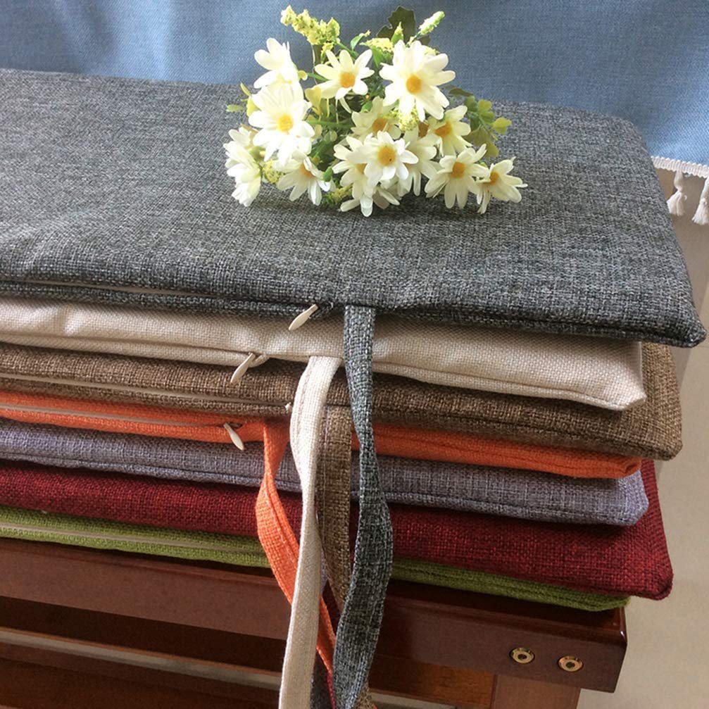 Outdoor Cushions for Patio Bench & Settee - Non-Slip Indoor/Outdoor Furniture Pads - Washable Thick Replacement Cushions for Garden Swing, Loveseat, Sofa, Chair & Bed - Perfect for Backyard, Deck & Poolside Relaxation
