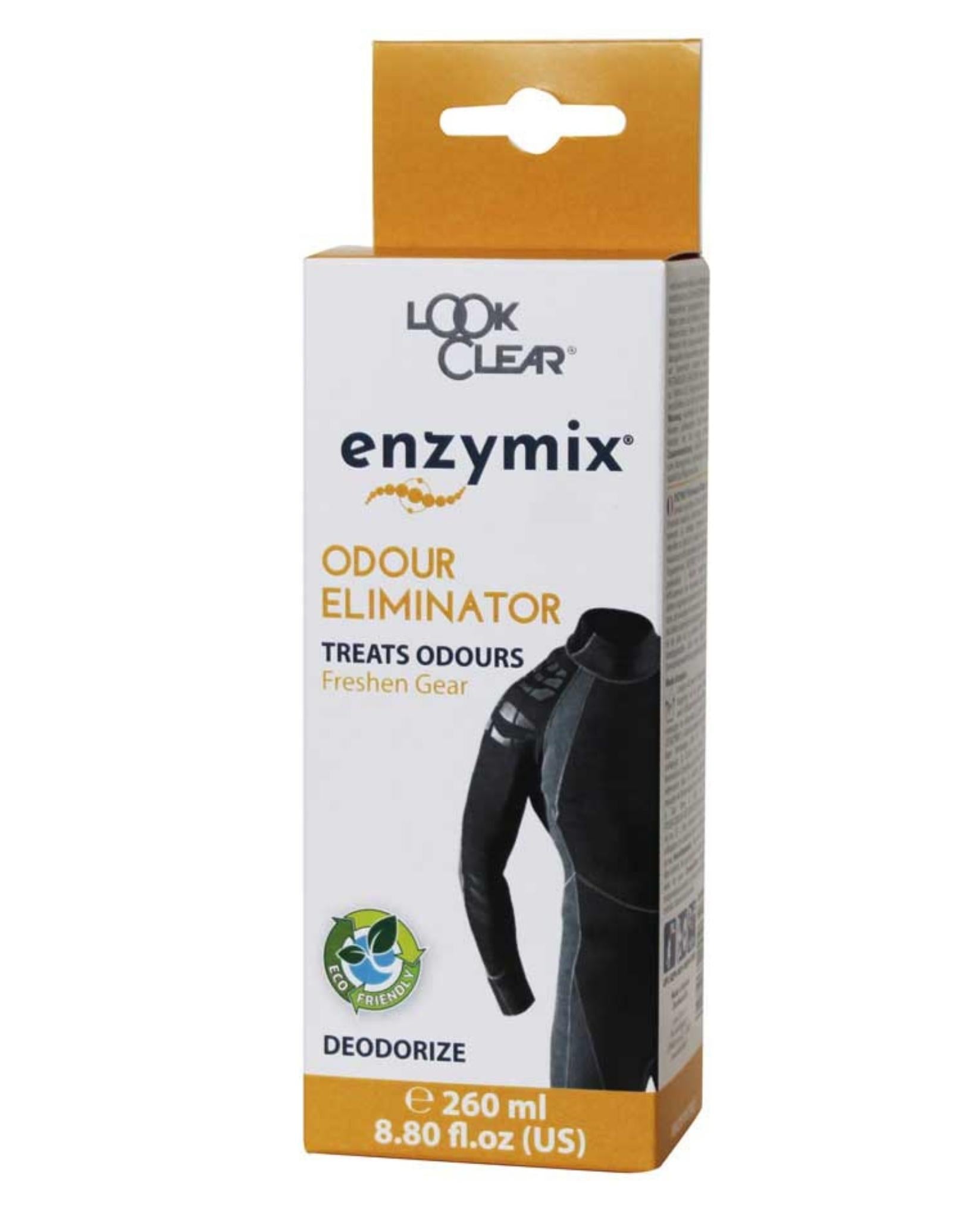 Enzymix Odor Eliminator for Neoprene - Natural Deodorizer Spray for Wetsuits, Sports Gear & Gym Bags - Eliminates Sweat & Bacteria Odors