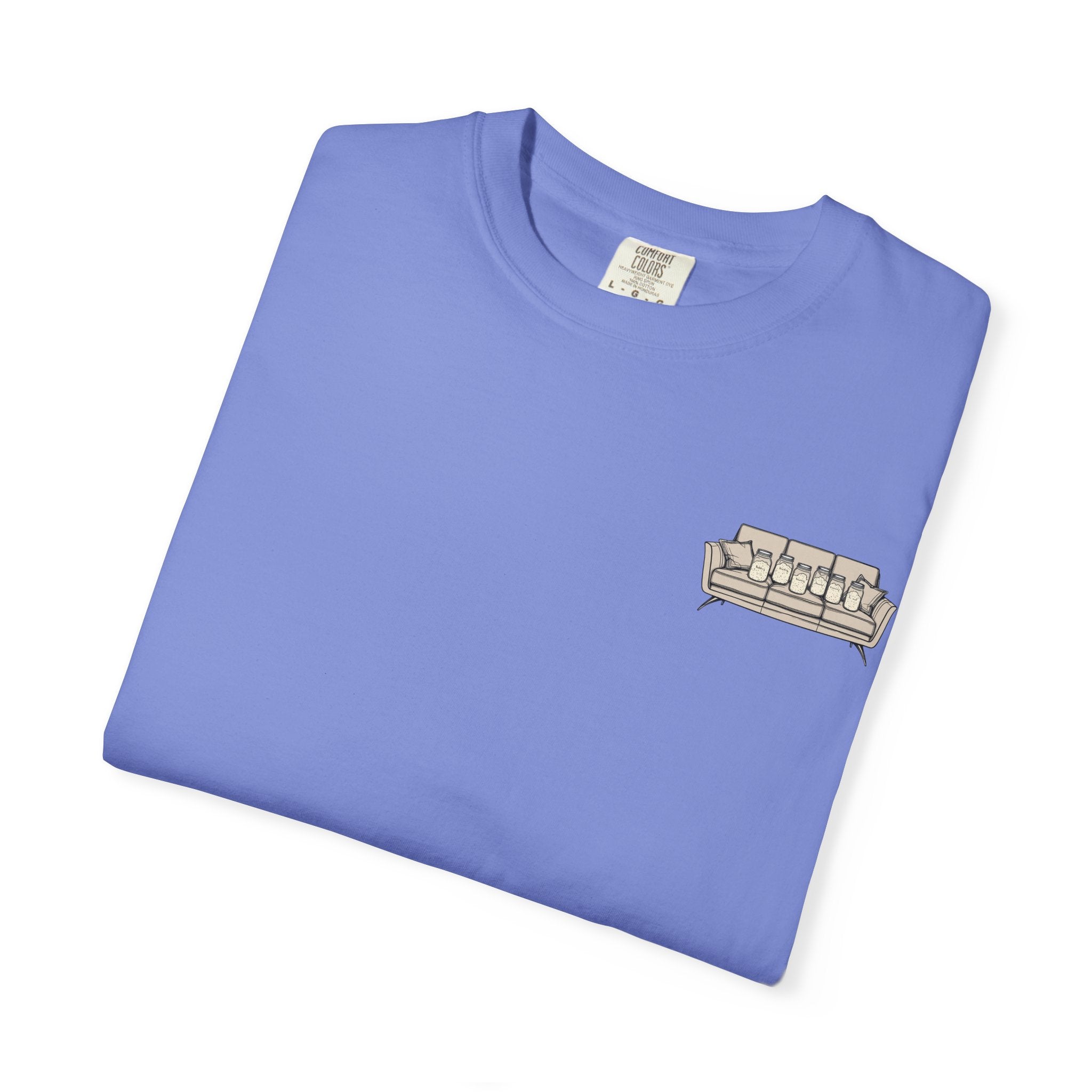 Knead Therapy T-Shirt - Unisex Garment-Dyed Cotton Tee with Sourdough Bread Design | Perfect for Bakers, Bread Lovers & Funny Gift Ideas