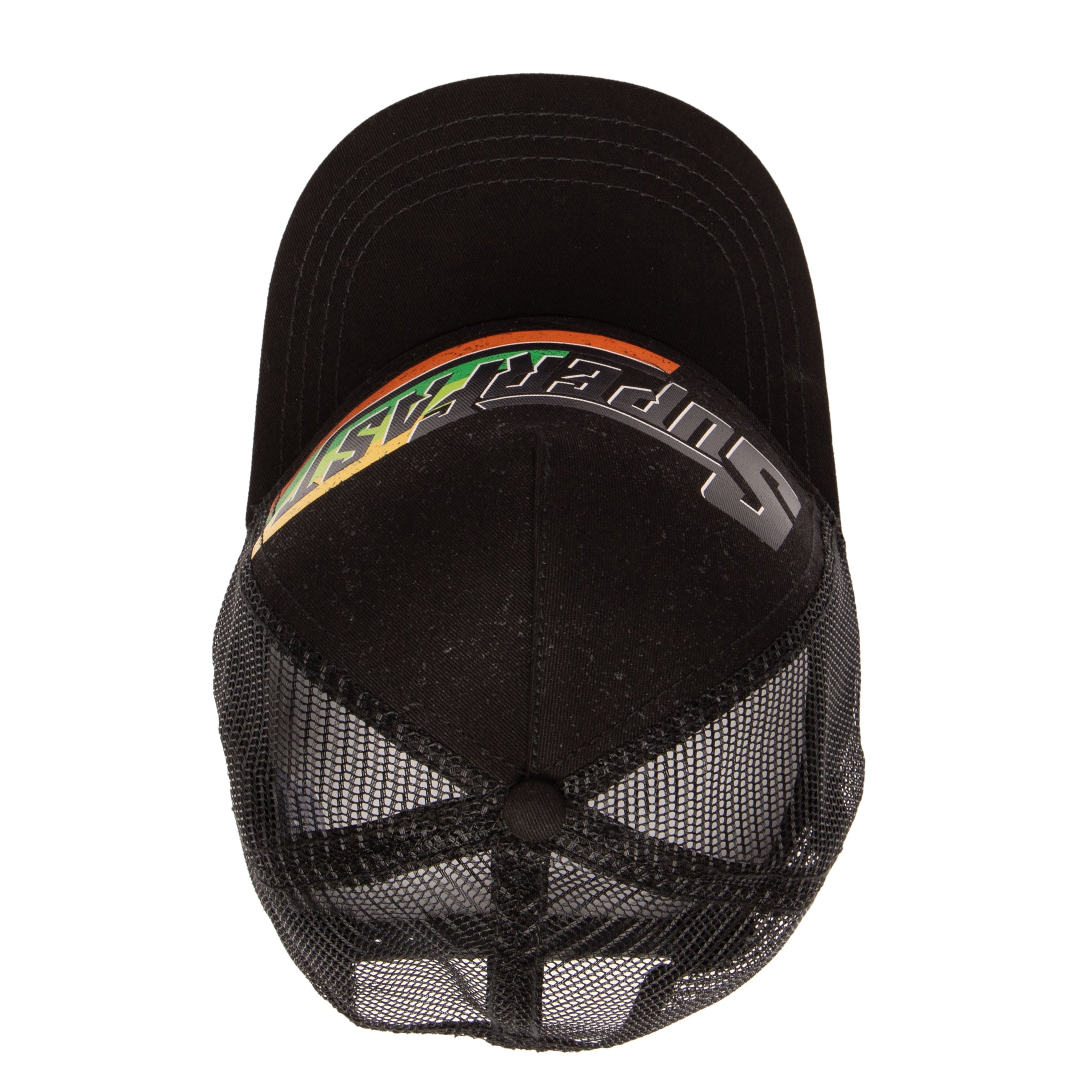 Superfast Kids' Cut & Sew Cotton & Mesh Trucker Hat - Breathable & Lightweight for Outdoor Sports & Summer Activities