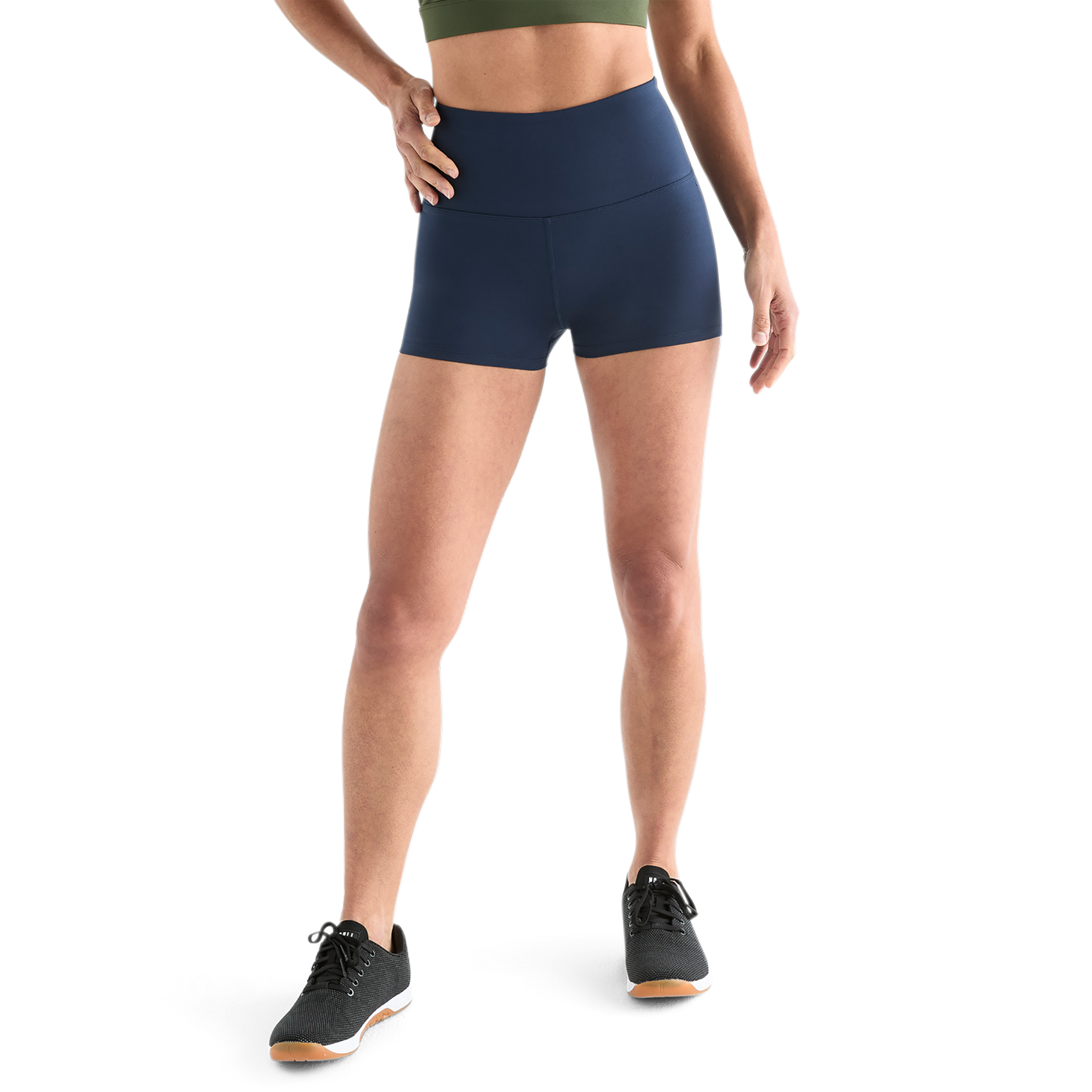 High Waisted Matte Shorts for Women - Comfortable & Stylish Workout, Yoga, and Lounge Wear