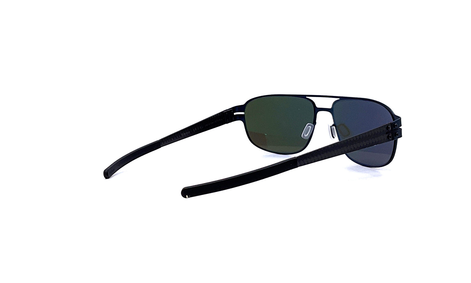Blac Eyewear Wayne Sunglasses - Ocean/Carbon Frame - Polarized UV Protection - Stylish Men's & Women's Shades for Outdoor Activities & Driving
