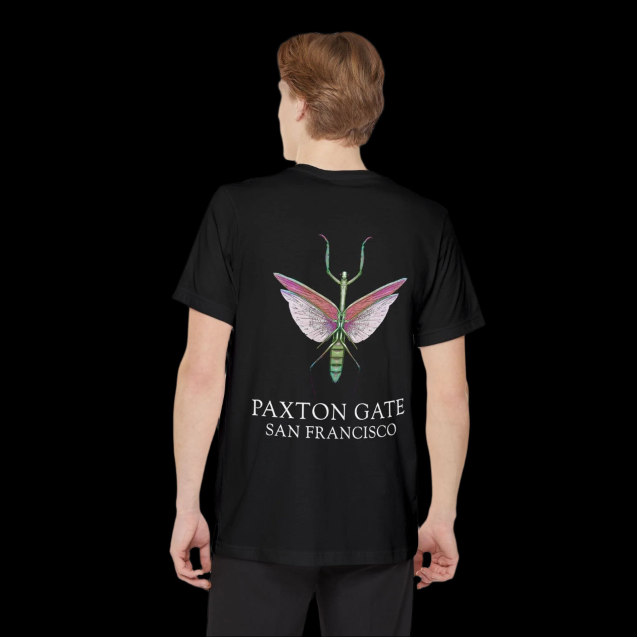 Unisex Mantis Pocket T-Shirt by Kris Struble - Stylish Graphic Tee for Men & Women | Perfect for Casual Wear, Street Fashion & Everyday Outfits