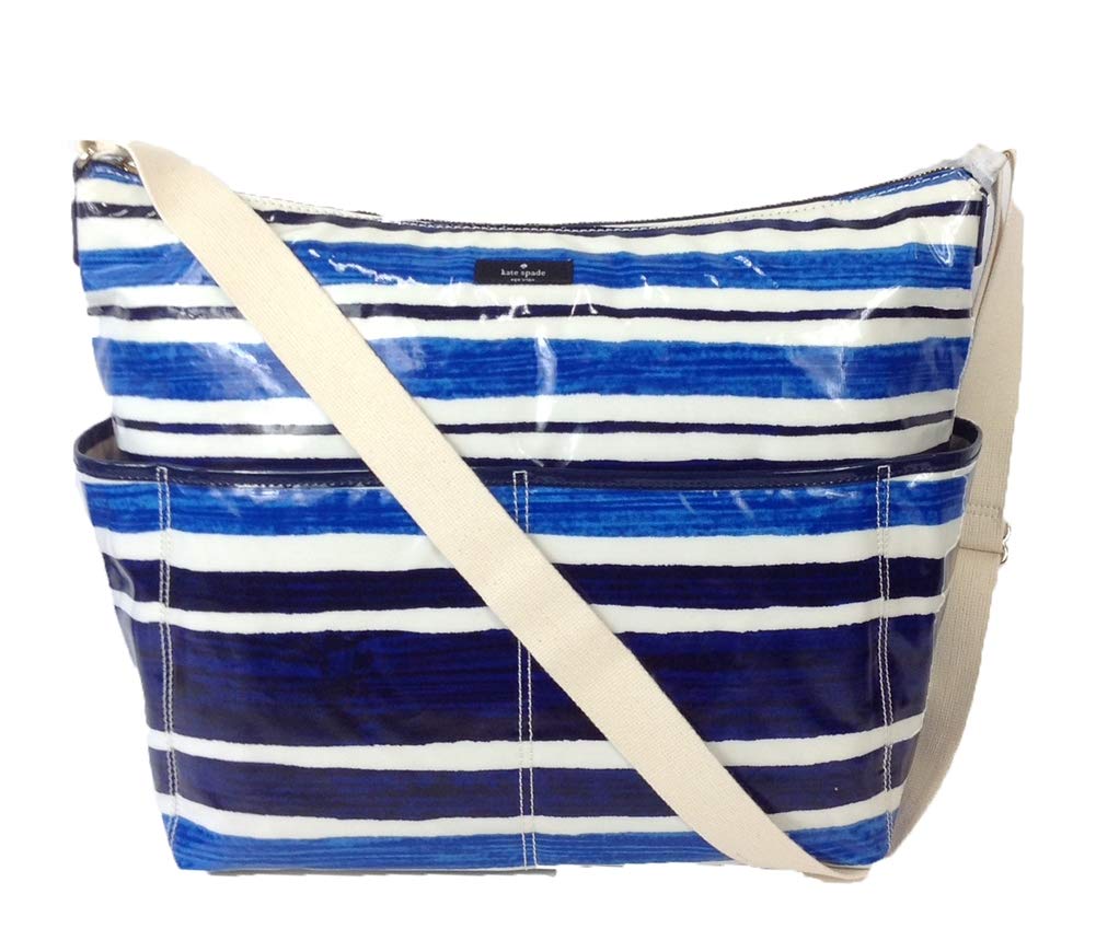 Kate Spade New York Daycation Serena Baby Bag - Stylish Diaper Bag with Capri Stripe Design, Perfect for Moms & Travel | Trendy Baby Shower Gift & Everyday Use