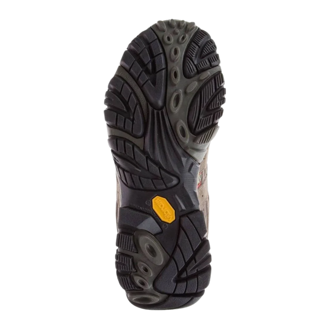 Women's Moab 2 Mid Waterproof Hiking Boots - Bungee Cord Lacing System (Regular Width) for Outdoor Adventures & Trail Walking