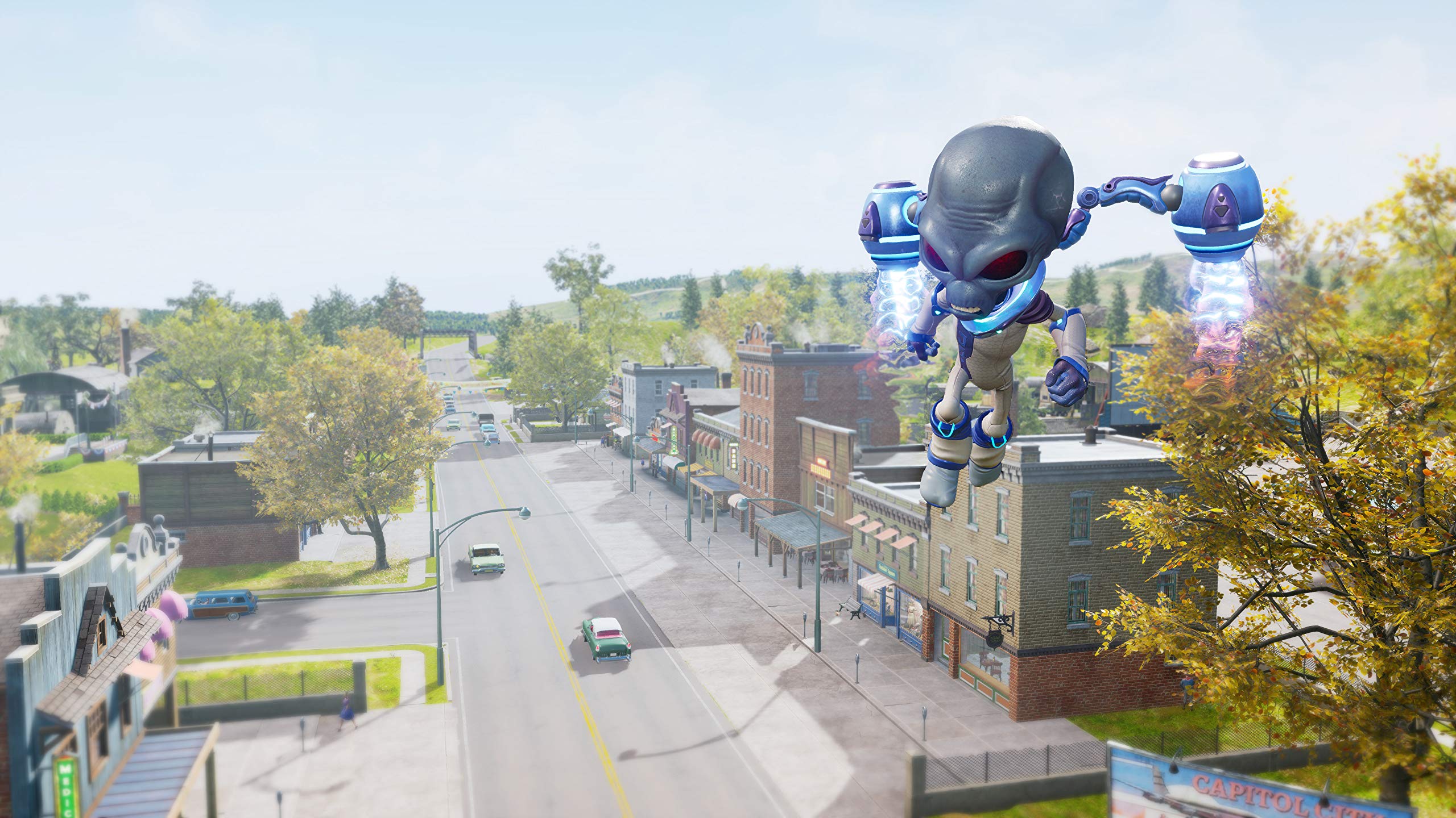 Destroy All Humans! Crypto-137 Edition - PS4 Game | Alien Invasion Action Adventure | Perfect for Sci-Fi Fans & Retro Gamers | Great for Single-Player Story Mode & Collectors