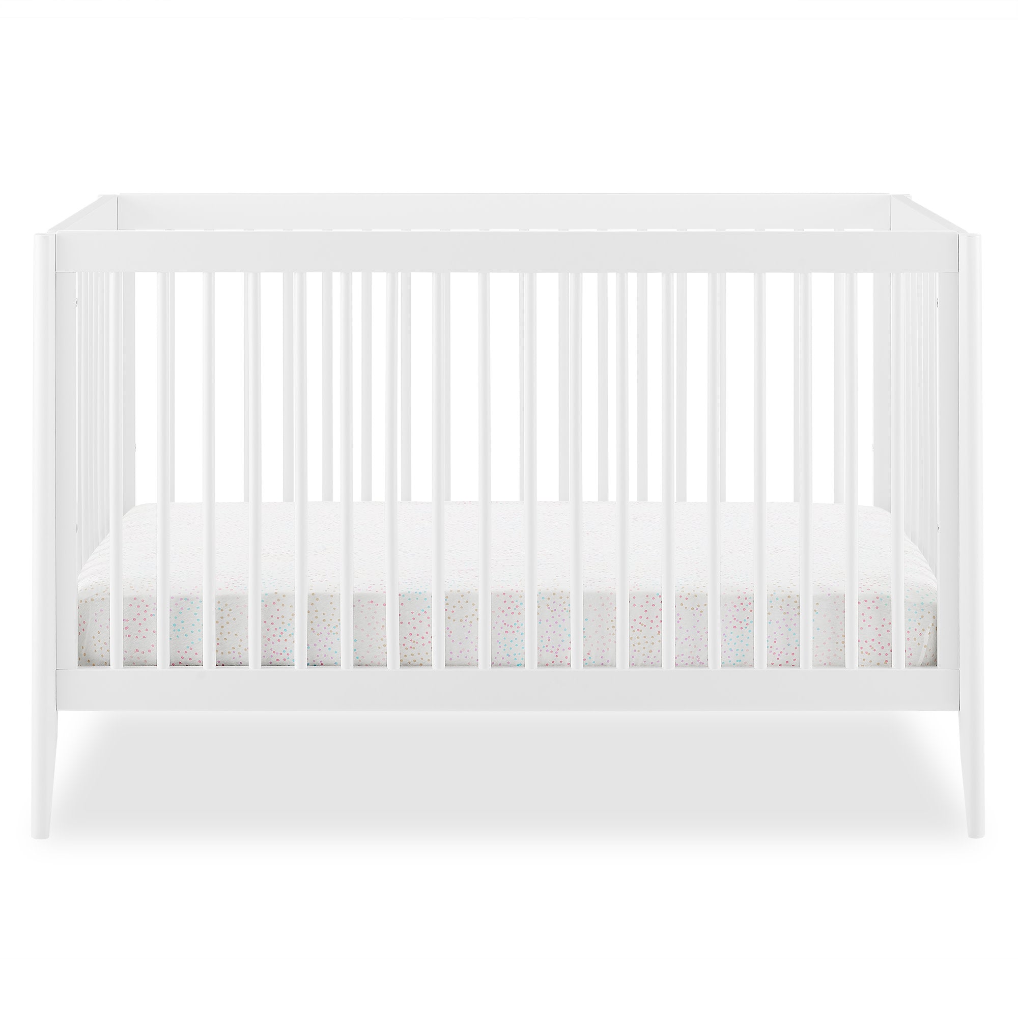 Casey 6-in-1 Convertible Baby Crib - Toddler Bed, Daybed & Full-Size Bed - Safe Nursery Furniture for Newborn to Adult - Perfect for Nursery, Bedroom & Guest Room