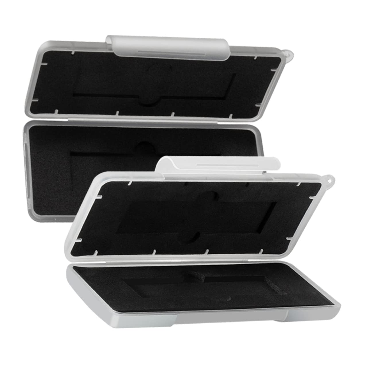 10-Pack Angoily Hard Drive Protection Cases - Shockproof, Waterproof Hard Disk Storage Box with Foam for M2 SSD, HDD & Computer Accessories - Ideal for Travel, Office & Data Backup Organization