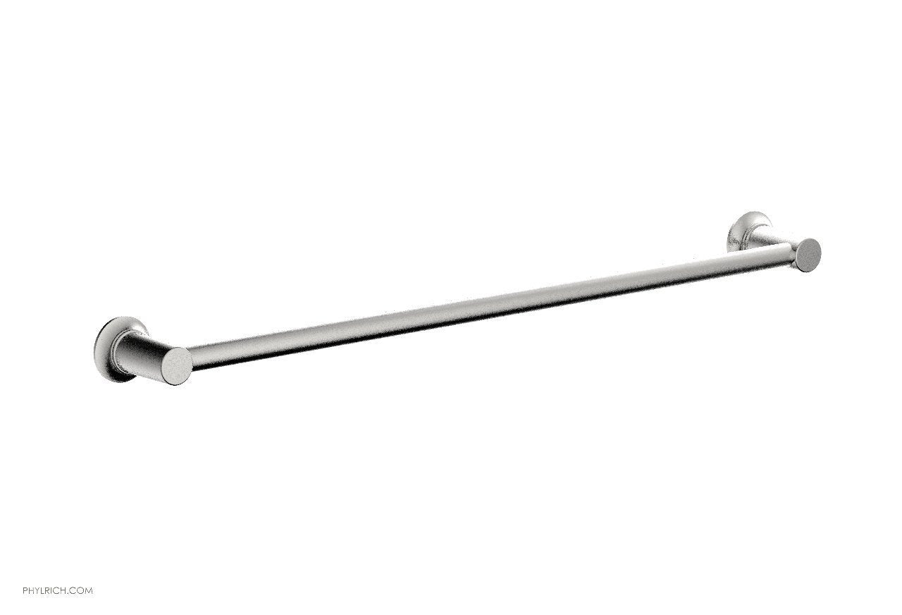 HEX MODERN 24-Inch Towel Bar 501 71 - Brushed Nickel Bathroom Towel Rack for Hand & Bath Towels - Perfect for Bathroom, Spa, and Guest Room Decor