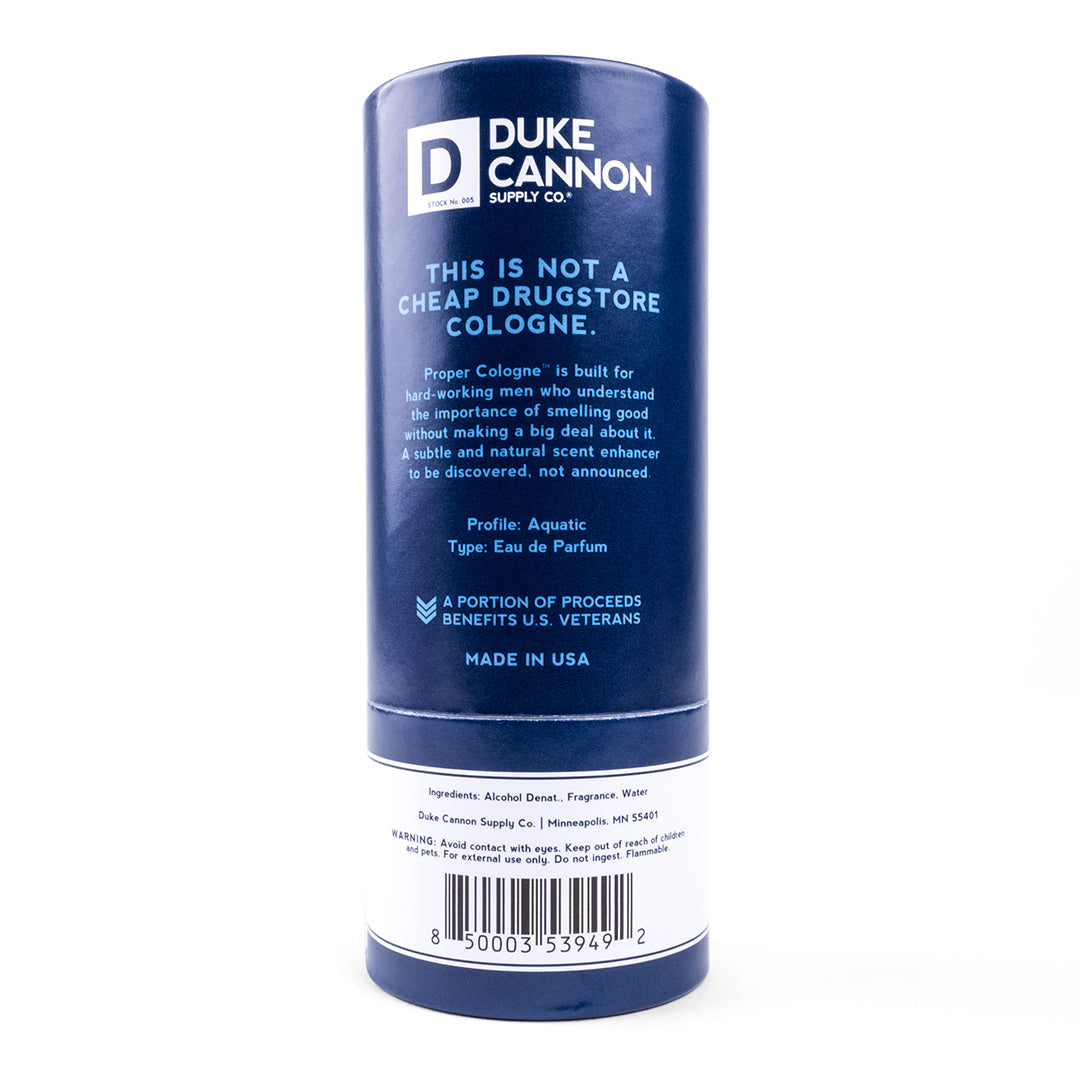 Duke Cannon Huron Proper Cologne for Men - Premium Long Lasting Fragrance for Everyday Wear & Special Occasions