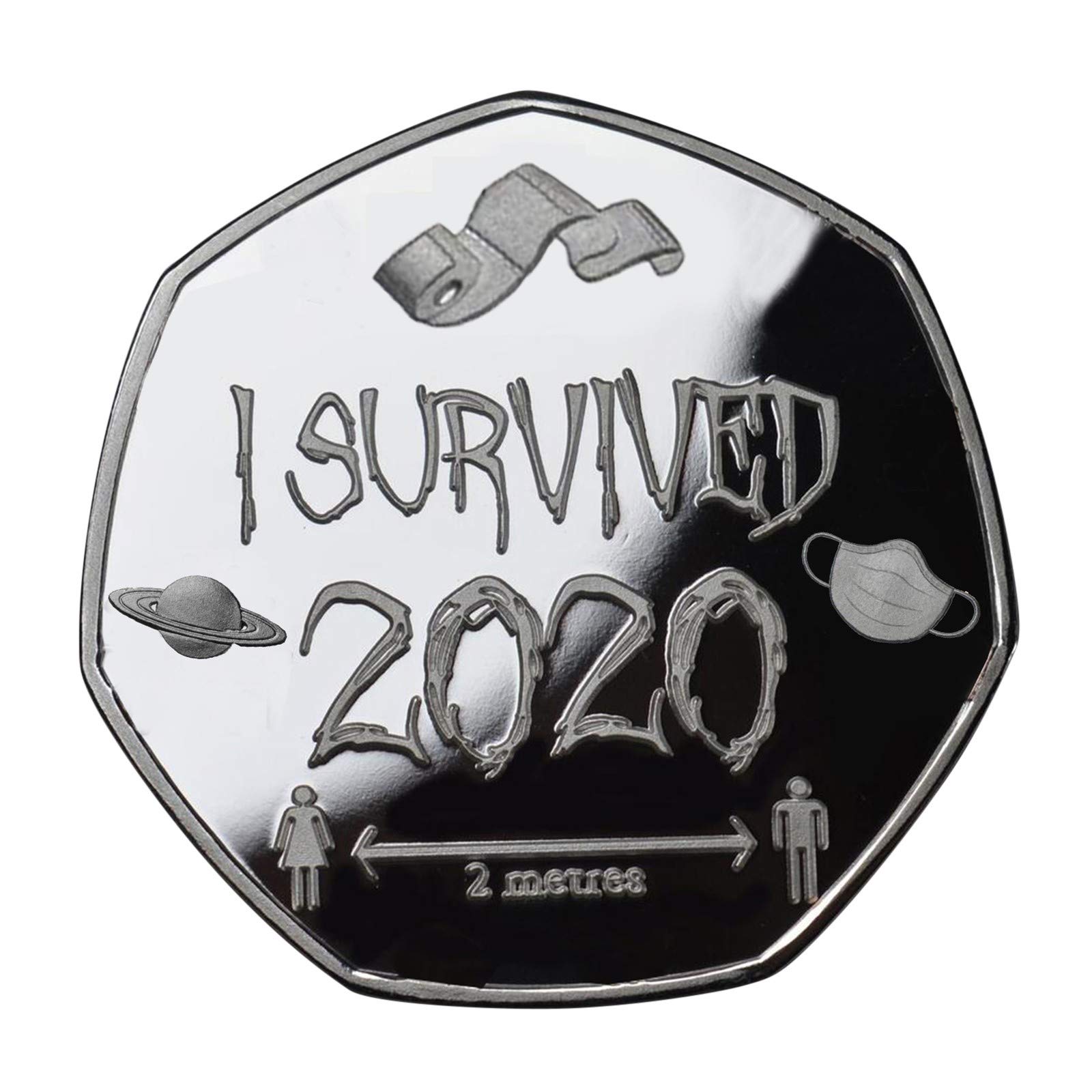 Double-Sided Commemorative Coin Collection Set with Elegant Display Case - Perfect for Collectors, Gifts & Home Decor