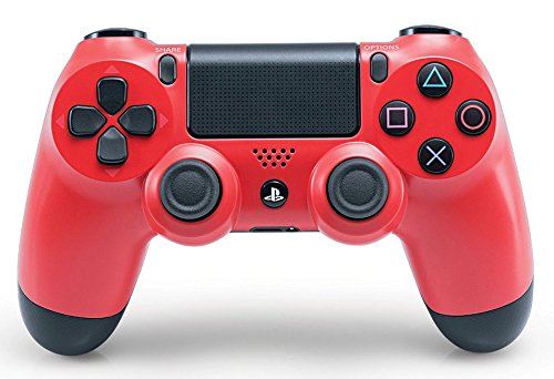 DualShock 4 Wireless Controller for PS4 - Magma Red | Compatible with PlayStation 4 & PC | Ergonomic Design for Gaming, Streaming & Long Play Sessions