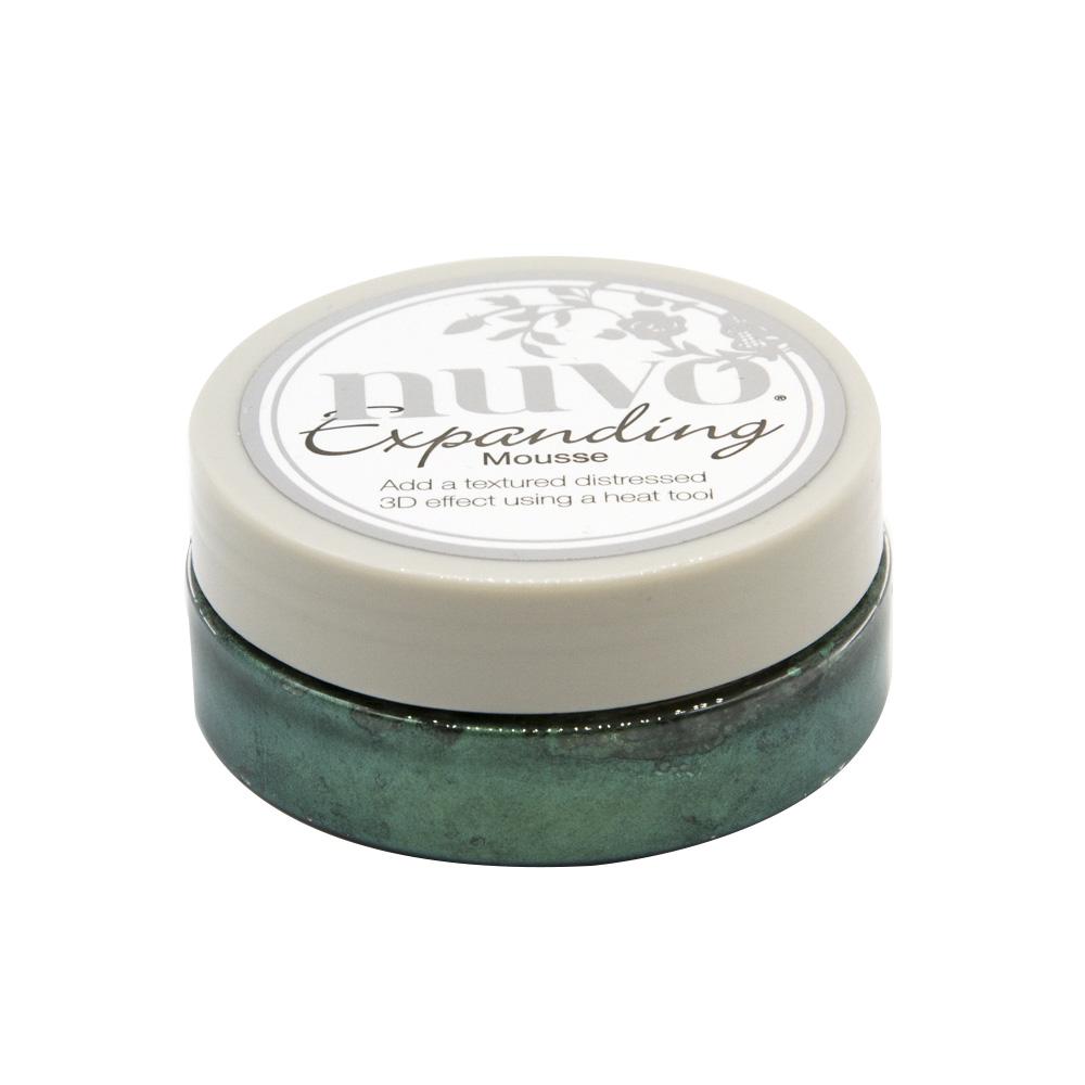 Nuvo Expanding Mousse - Cactus Green 1709N | Volumizing Hair Styling Foam for All Hair Types | Perfect for Daily Styling & Special Occasions