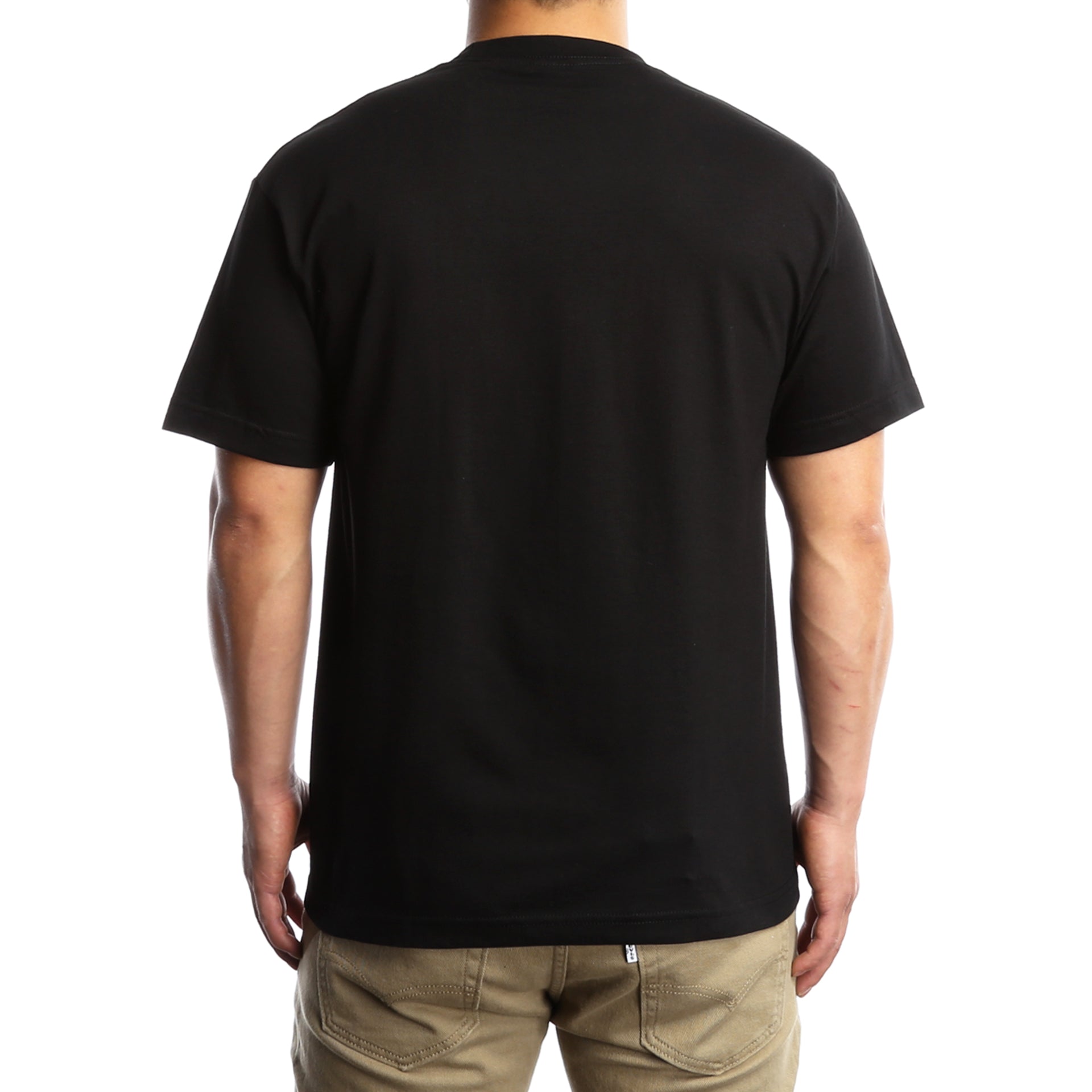 Grizzly Western Division T-Shirt for Men - Black Cotton Tee - Casual & Outdoor Wear