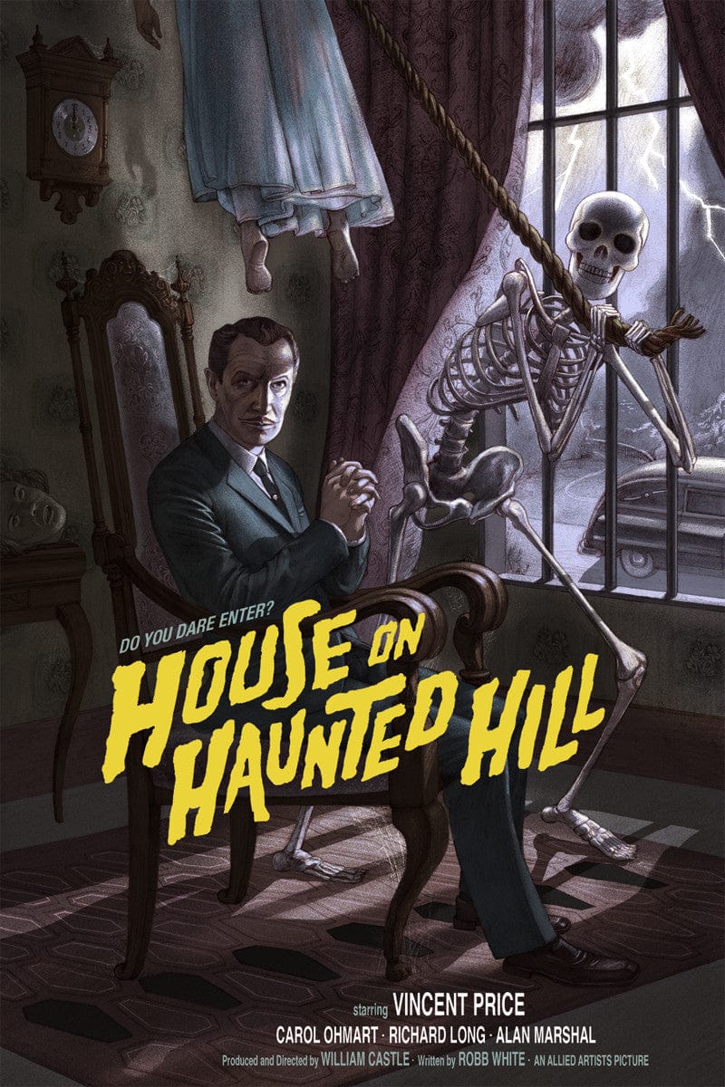 Haunted Hill House - Spooky Halloween Decor & Scary Haunted Mansion Props for Horror Parties, Halloween Events, and Themed Attractions
