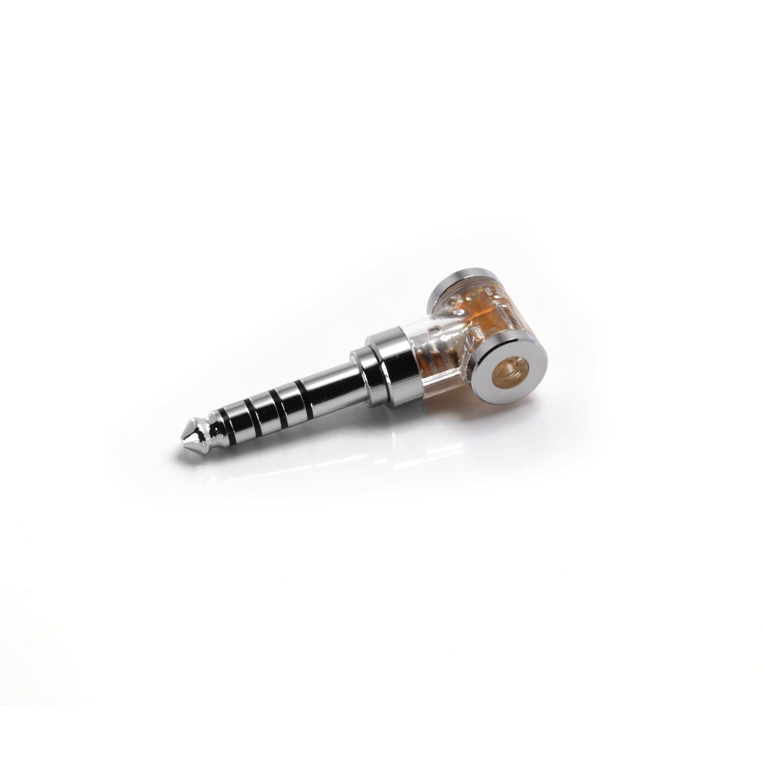 DD ddHiFi DJ35AR 2.5mm Balanced Female to 3.5mm Male Audio Adapter - Rhodium Plated Connector for High-End Headphones, DACs & Portable Music Players - Perfect for Audiophiles & Studio Use