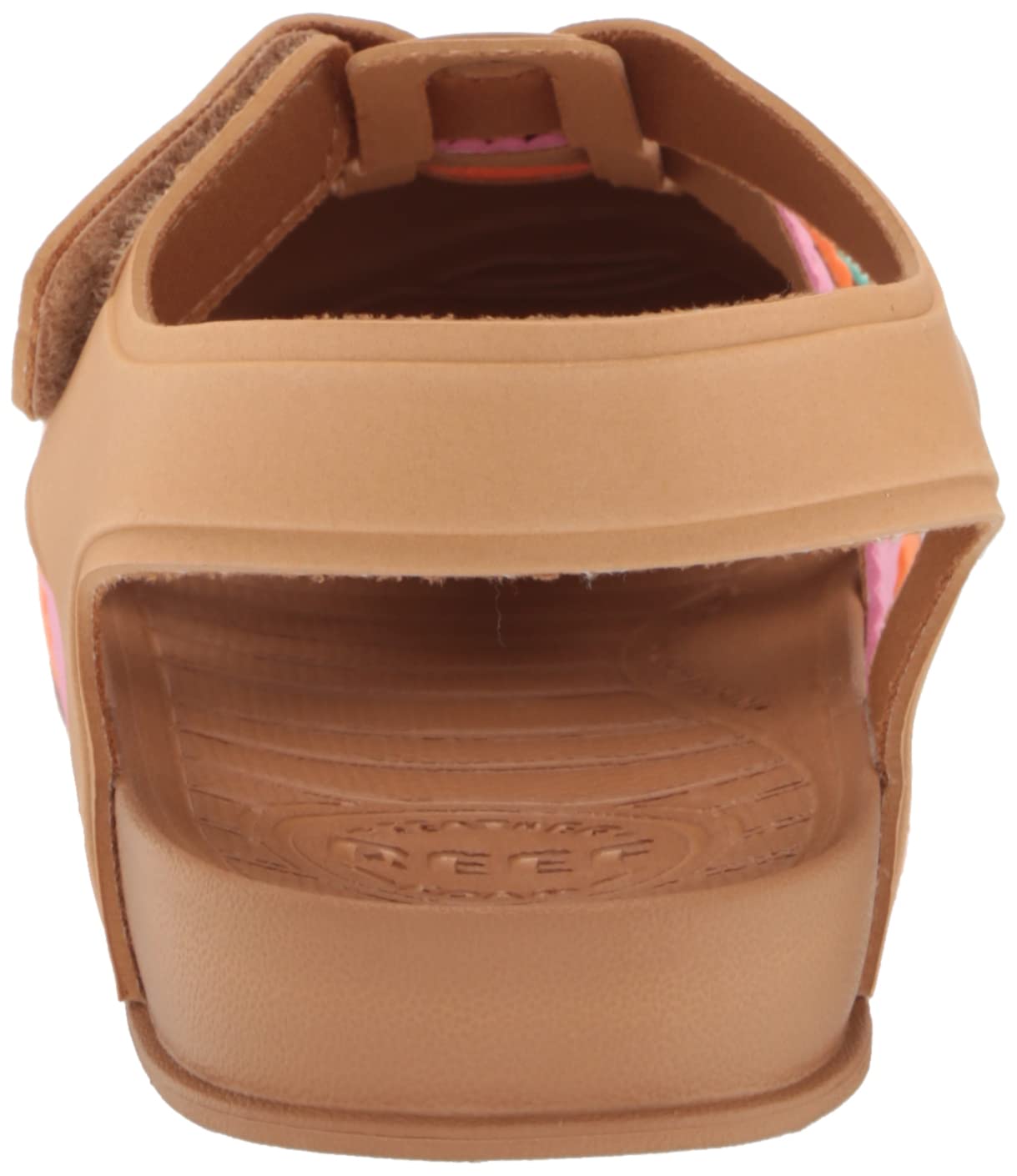 REEF Kids' Water-Friendly Beach Fisherman Sandal with Adjustable Velcro Strap & Closed Toe Design for Beach, Pool, and Outdoor Adventures
