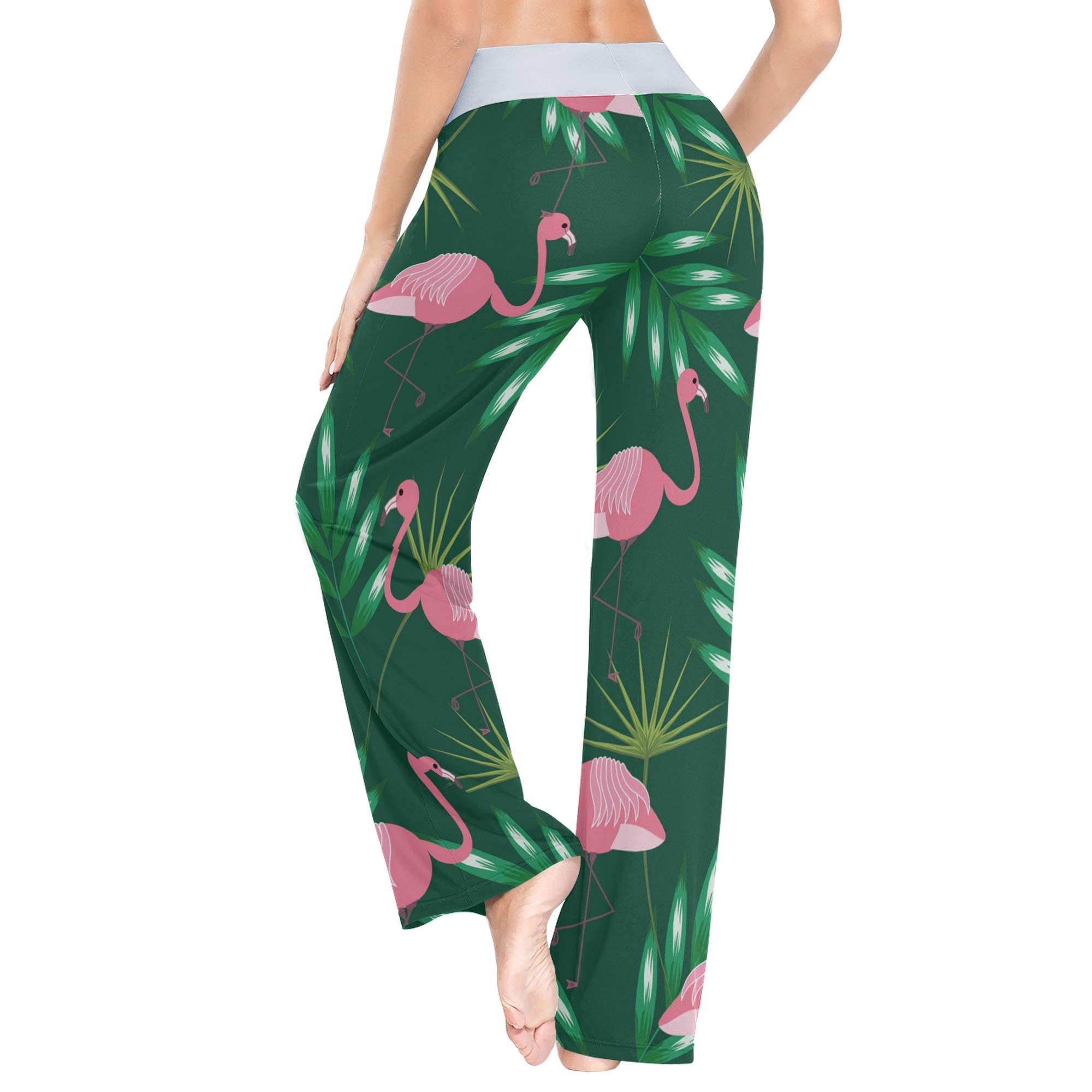 Women's High Waist Palazzo Pajama Pants - Soft Lounge Leggings with Drawstring for Comfort & Style | Perfect for Sleepwear, Yoga & Home Relaxation
