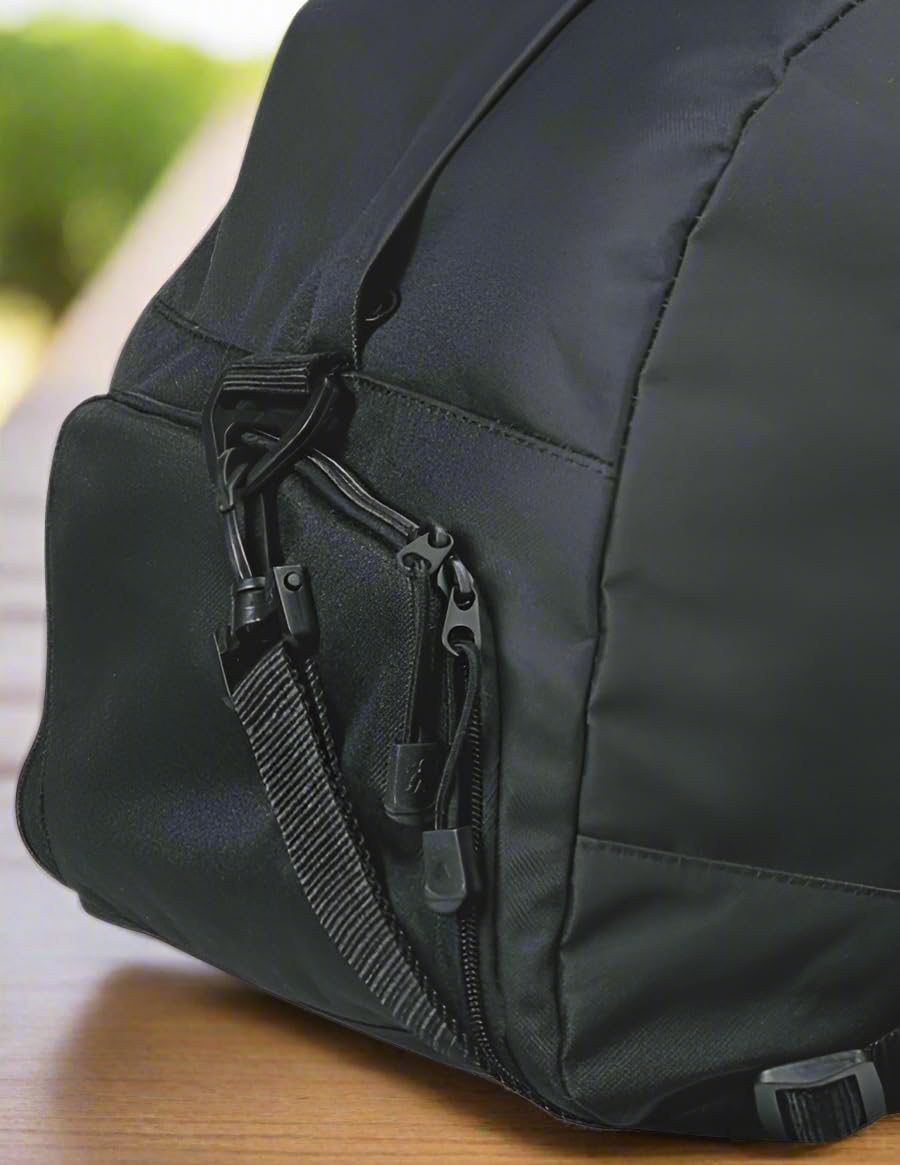 NC State Wolfpack Duffle Bag - Waterproof Gym Bag with Shoe Compartment & Adjustable Shoulder Strap for Travel, Sports & Workout | Perfect for College Students, Athletes & Gym Enthusiasts