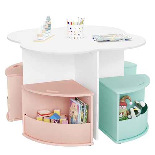 Pink and Mint Green