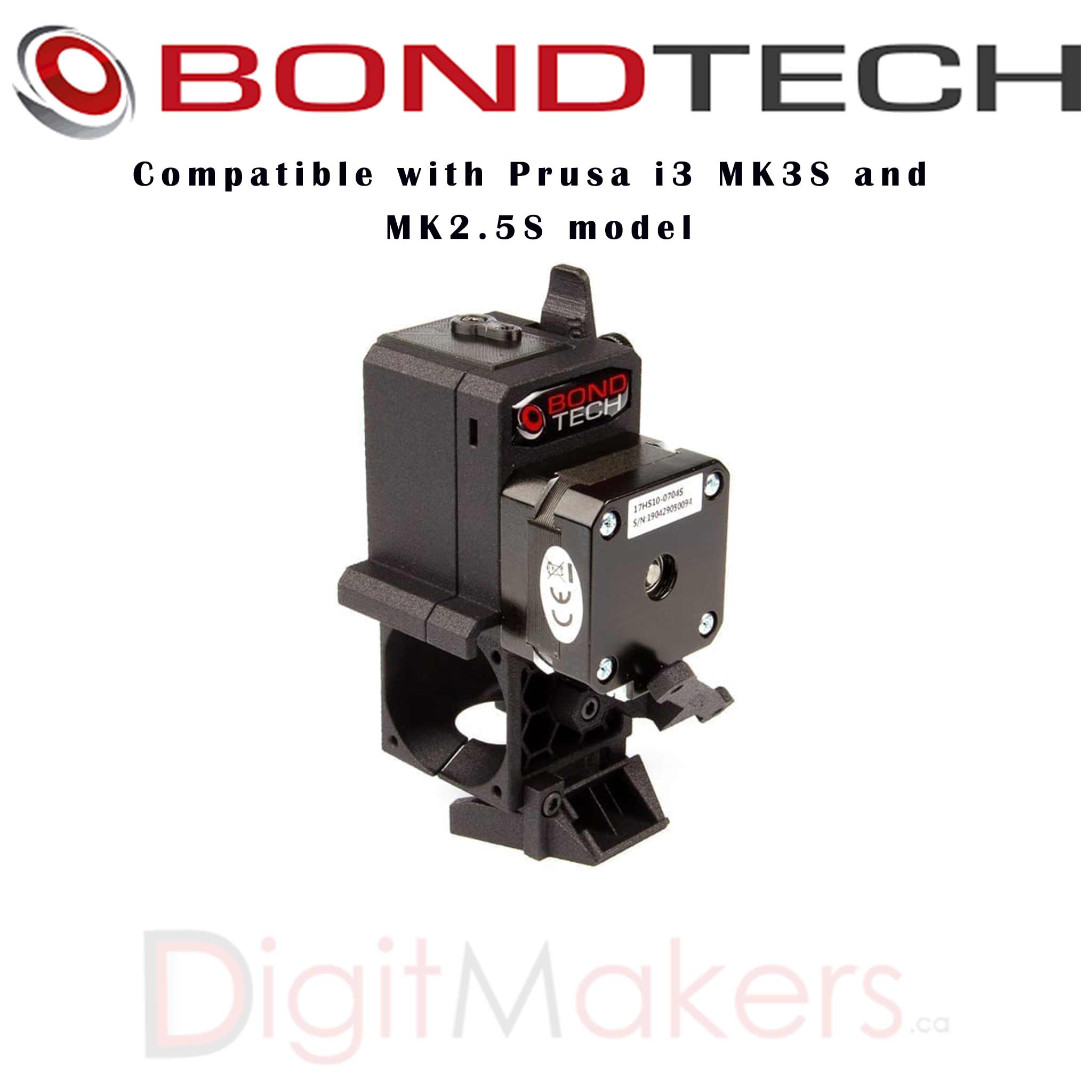 BondTech Prusa I3 MK3S Upgrade Kit - High Performance Extruder Upgrade for 3D Printers | Perfect for DIY 3D Printing Projects & Professional Printing Applications