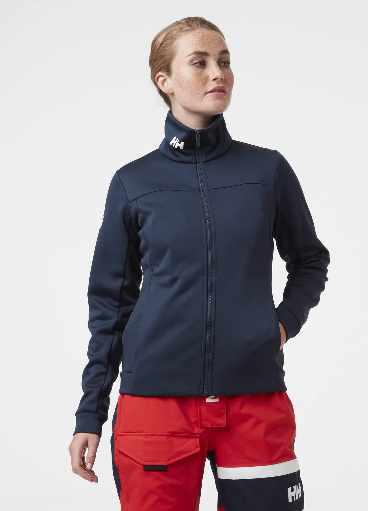 Helly Hansen Women's Crew Fleece Jacket - Lightweight Warm Winter Jacket for Hiking, Camping & Outdoor Activities