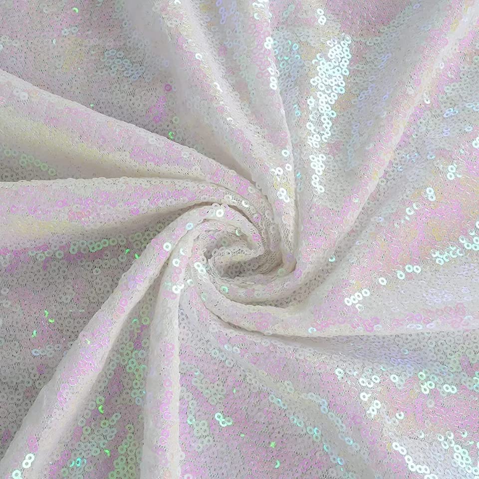 Sparkly Sequin Backdrop Curtains 2x8FT - Party Wedding Decor
