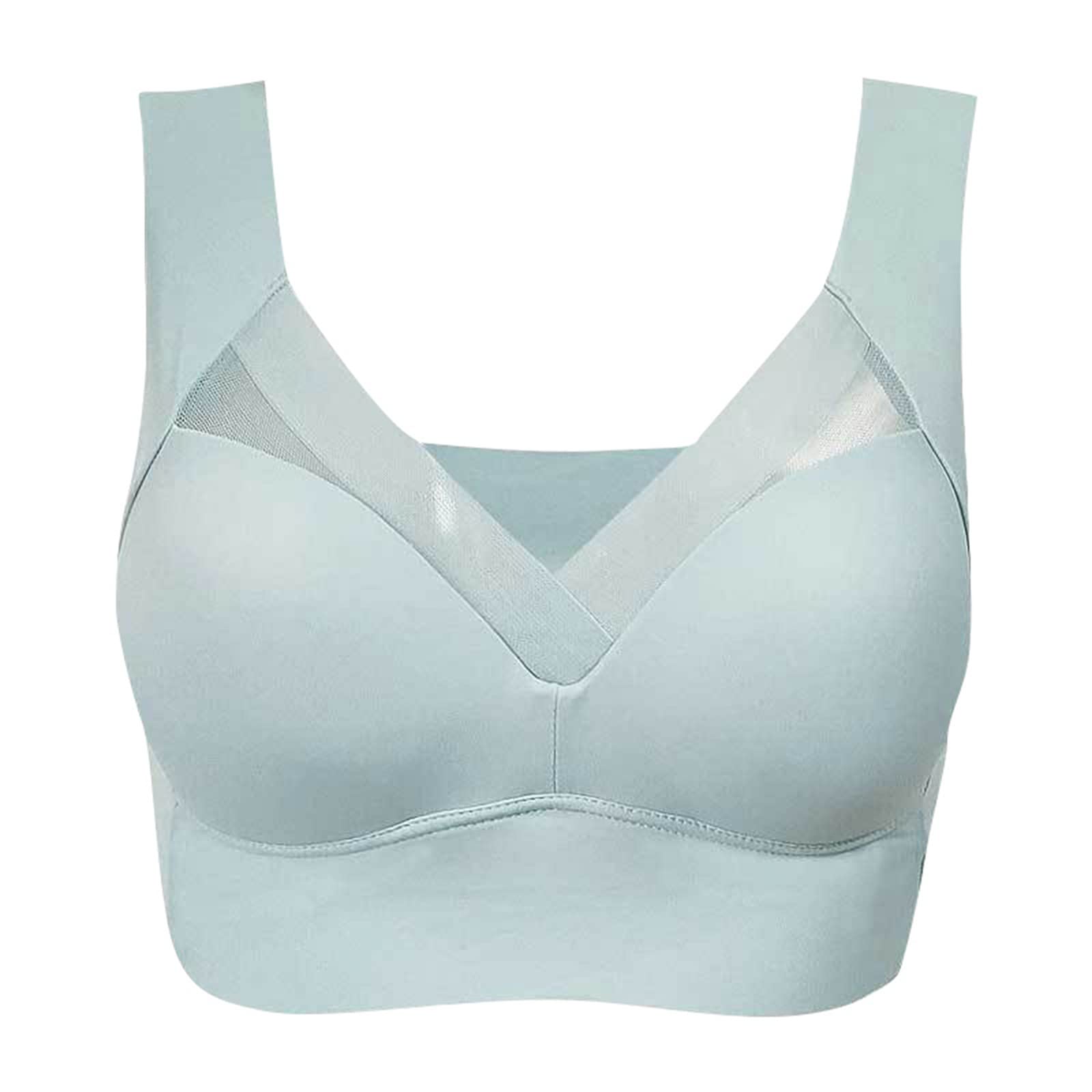 Women's High Neck Sports Bra - Yoga & Running Crop Top for Gym Workouts