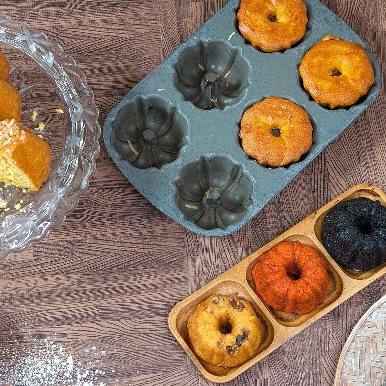 TORTUGA Rum Cake – 4 Oz 6 Packs (Original, Pineapple, Chocolate Flavor) – Gourmet Caribbean Dessert for Parties, Gifts & Holiday Celebrations – Perfect for Birthdays, Christmas & Office Events