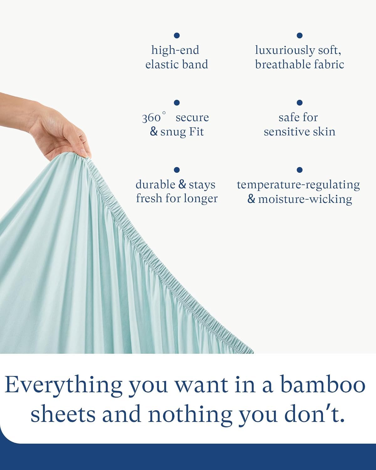 PurComfy Ultra Soft Bamboo Viscose Crib Sheets 2-Pack - Hypoallergenic Breathable Fitted Crib Mattress Cover for Boys & Girls - 9