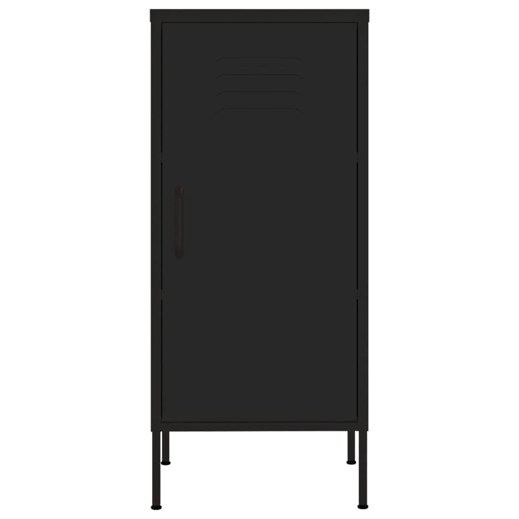 Black Steel Storage Cabinet 16.7