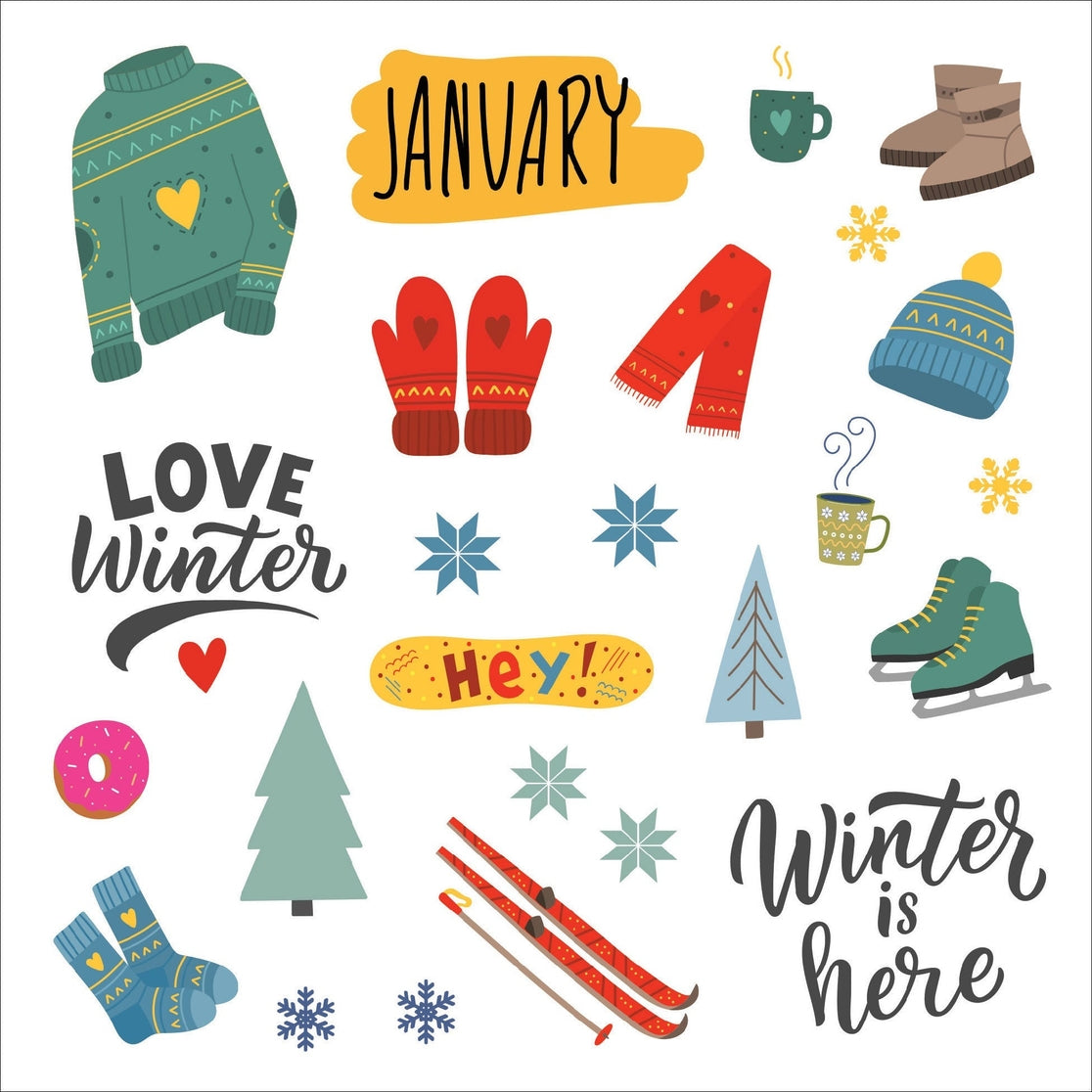 2024 Sticker Pack - 365 Unique Stickers for Planners, Journals, and Scrapbooking | Perfect for Daily Use, DIY Crafts, and Personalizing Laptops & Water Bottles