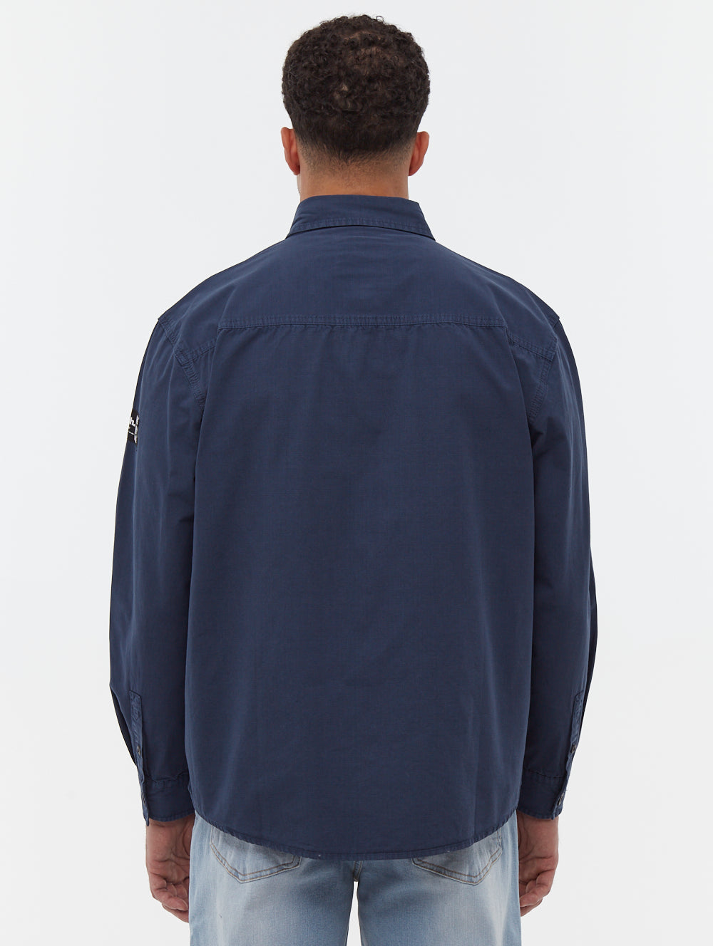 Posima Men's Chest Pocket Long Sleeve Casual Shirt - Comfortable Work Office & Outdoor Wear