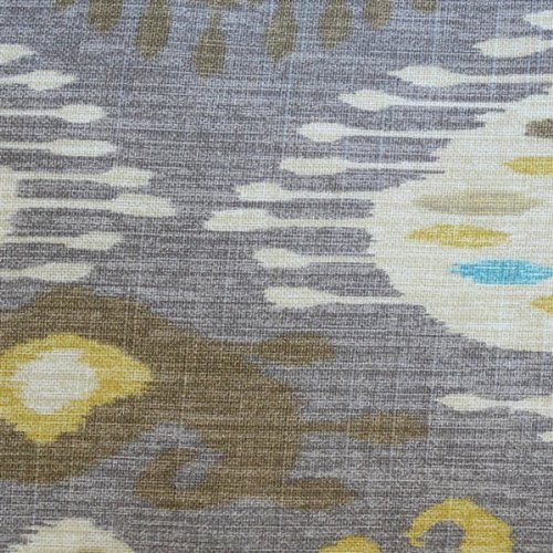 Stylish Gray Ikat Throw Pillow 12x20 - Perfect for Sofa, Bed & Home Décor - Soft Accent Cushion for Living Room, Bedroom & Office