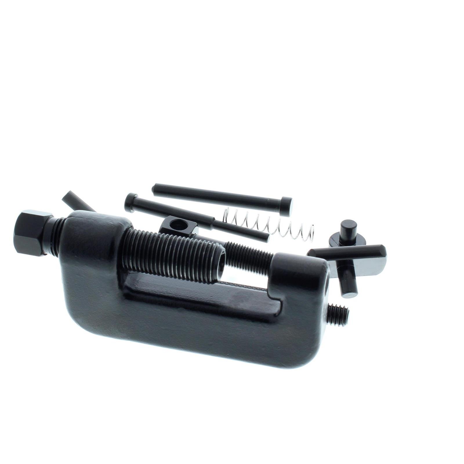 Chain Breaker Press and Riveting Tool Kit - Heavy Duty Bike Chain Repair Tool for Motorcycle & Bicycle Maintenance - Perfect for Home Garage, Bike Shop, and DIY Repairs