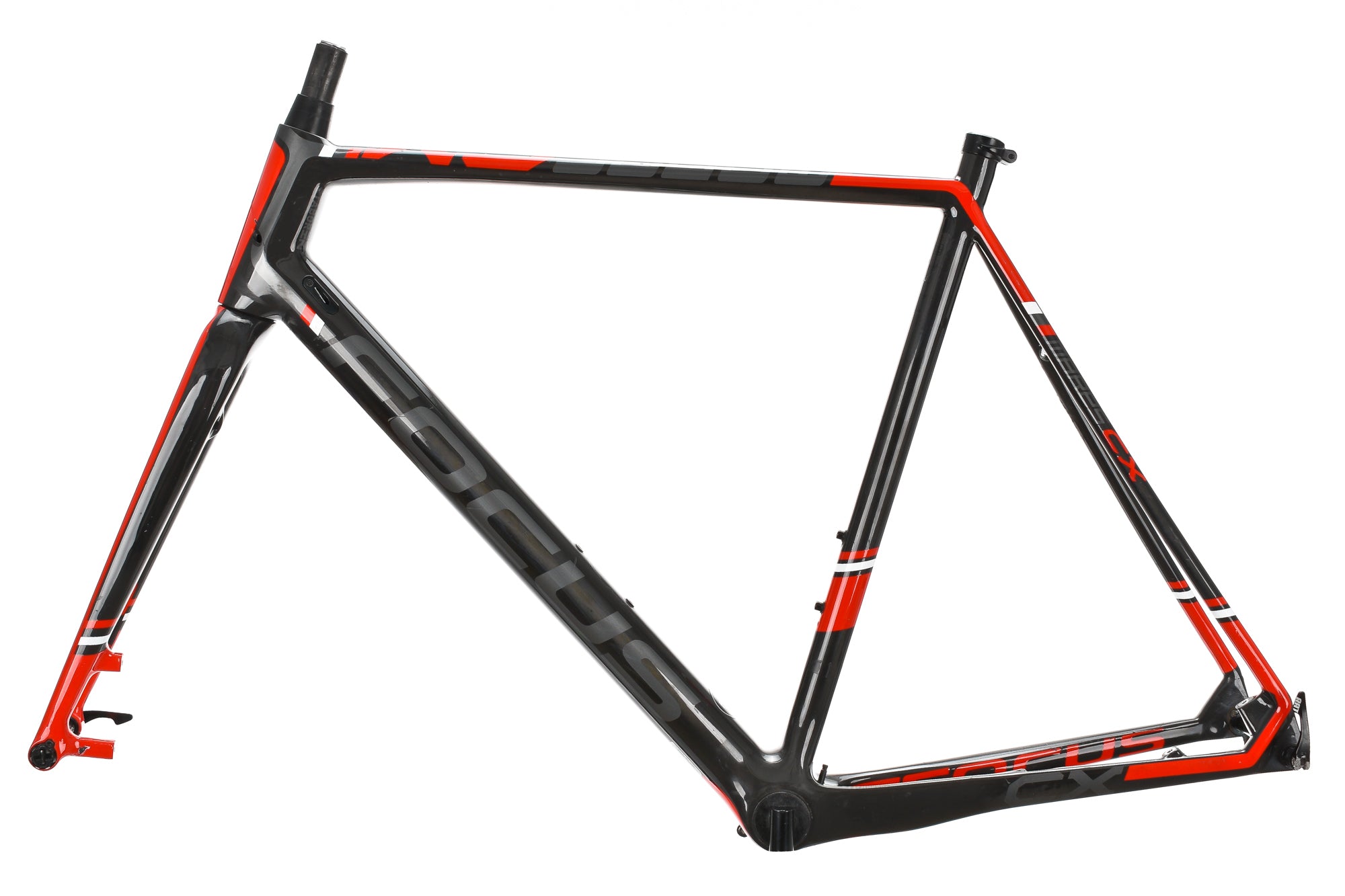 2016 Focus Mares Cyclocross Carbon Frame - 60cm XX Large Size, Disc Brake, Thru Axle, PF30 Bottom Bracket | Perfect for Cyclocross Racing, Gravel Riding & All-Terrain Biking