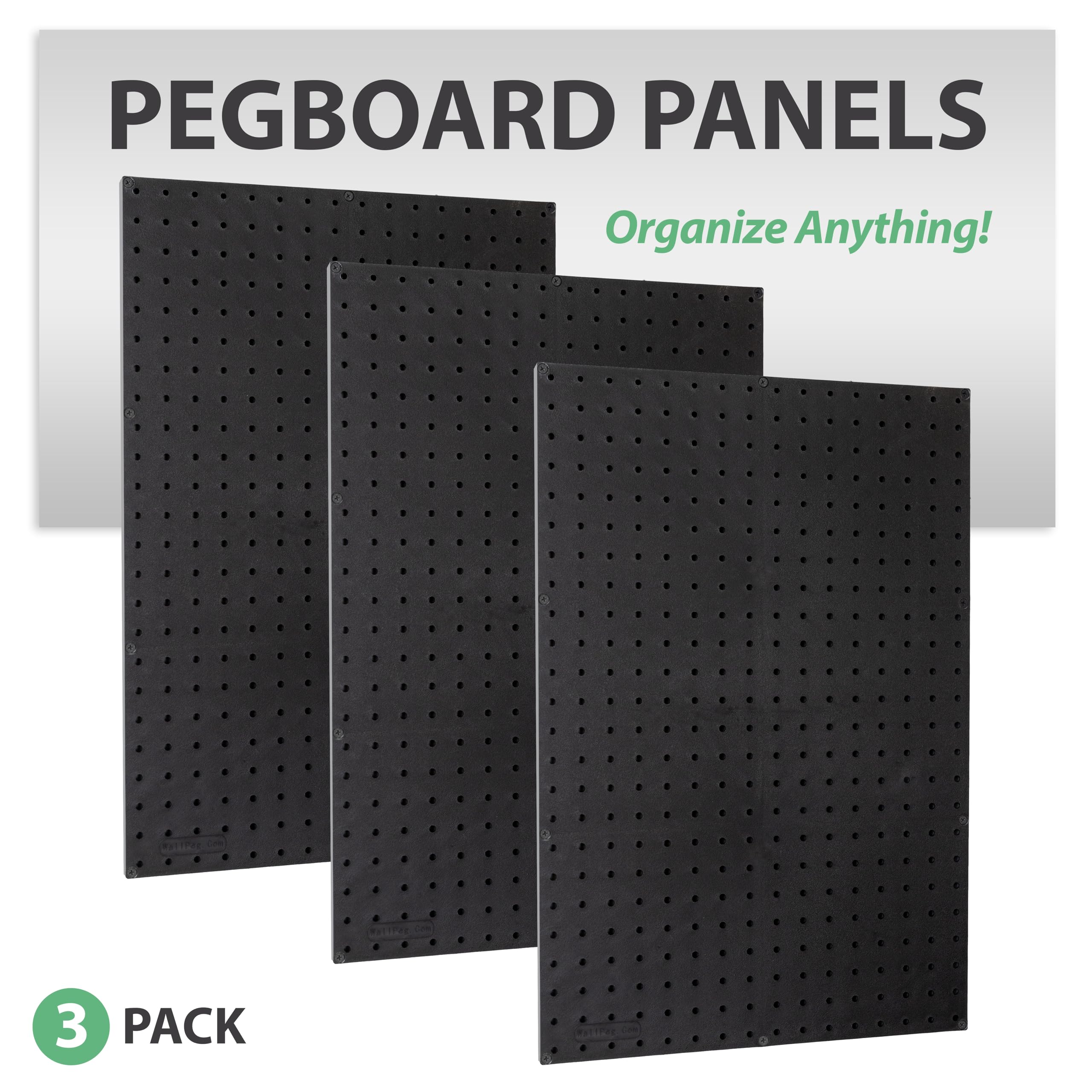 **96-inch WallPeg Pegboard Wall Organizer – Heavy-Duty Garage Tool Storage Panel with Hooks & Accessories | Wall-Mounted Utility Board for Tools, Bins & DIY Organization**    *(Perfect for Garage, Workshop, Shed & Home Storage – Maximize Space & Keep Tools Handy!)*
