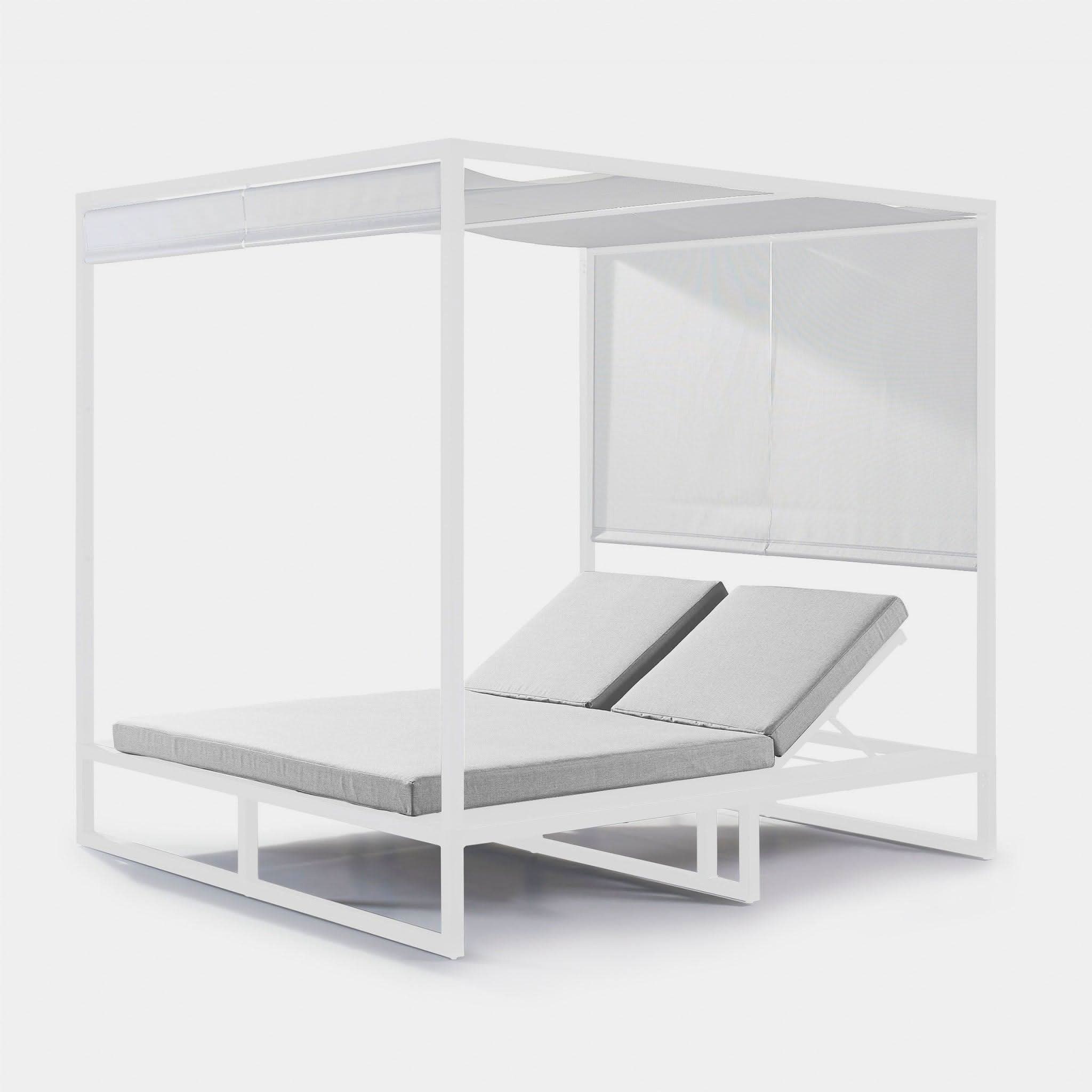 Hayman Aluminum Curtain Cabana - Lightweight Outdoor Sunshade for Patio, Poolside, and Beach - Perfect for Relaxation and Shade